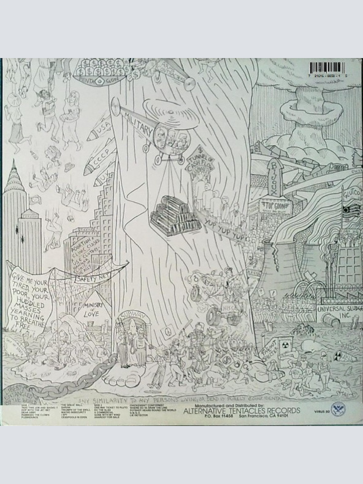 Vinyl / Dead Kennedys - Bedtime For Democracy