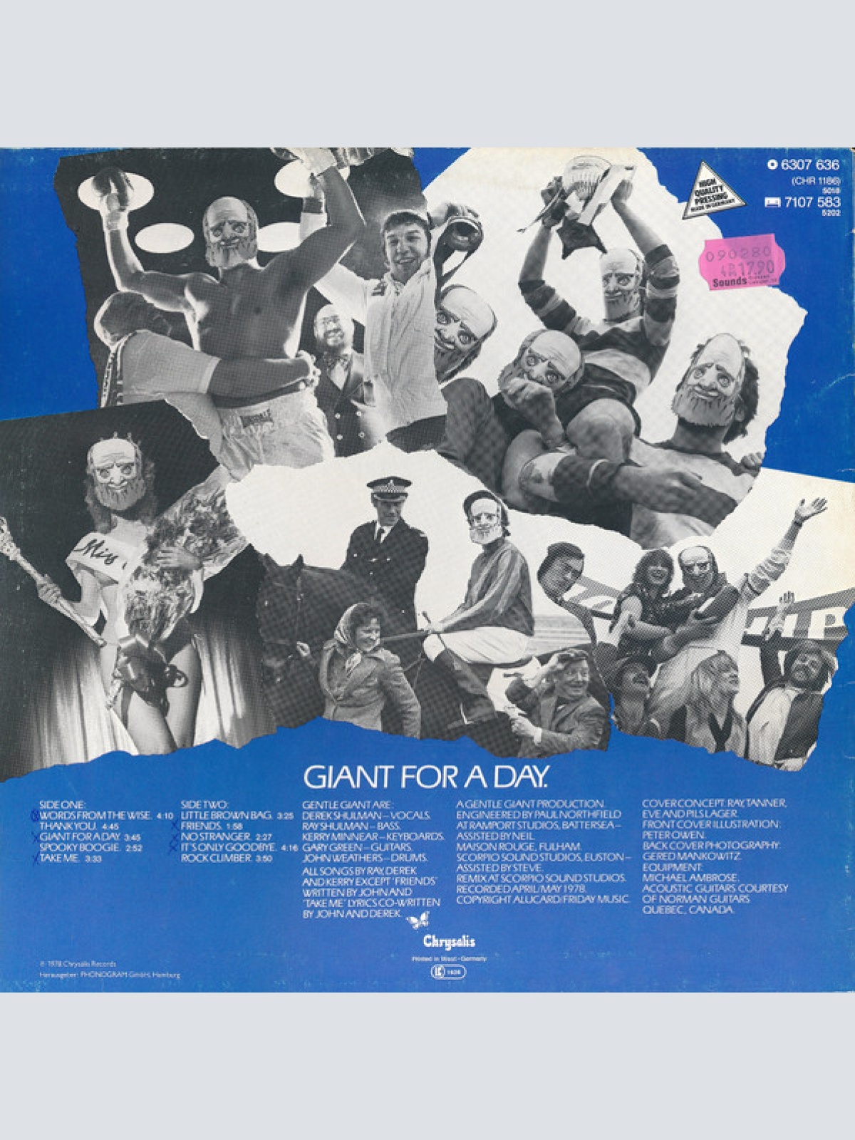 Vinyl / Gentle Giant - Giant For A Day