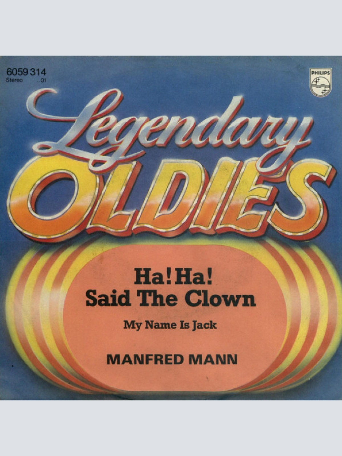 Vinyl / Manfred Mann - Ha! Ha! Said The Clown / My Name Is Jack