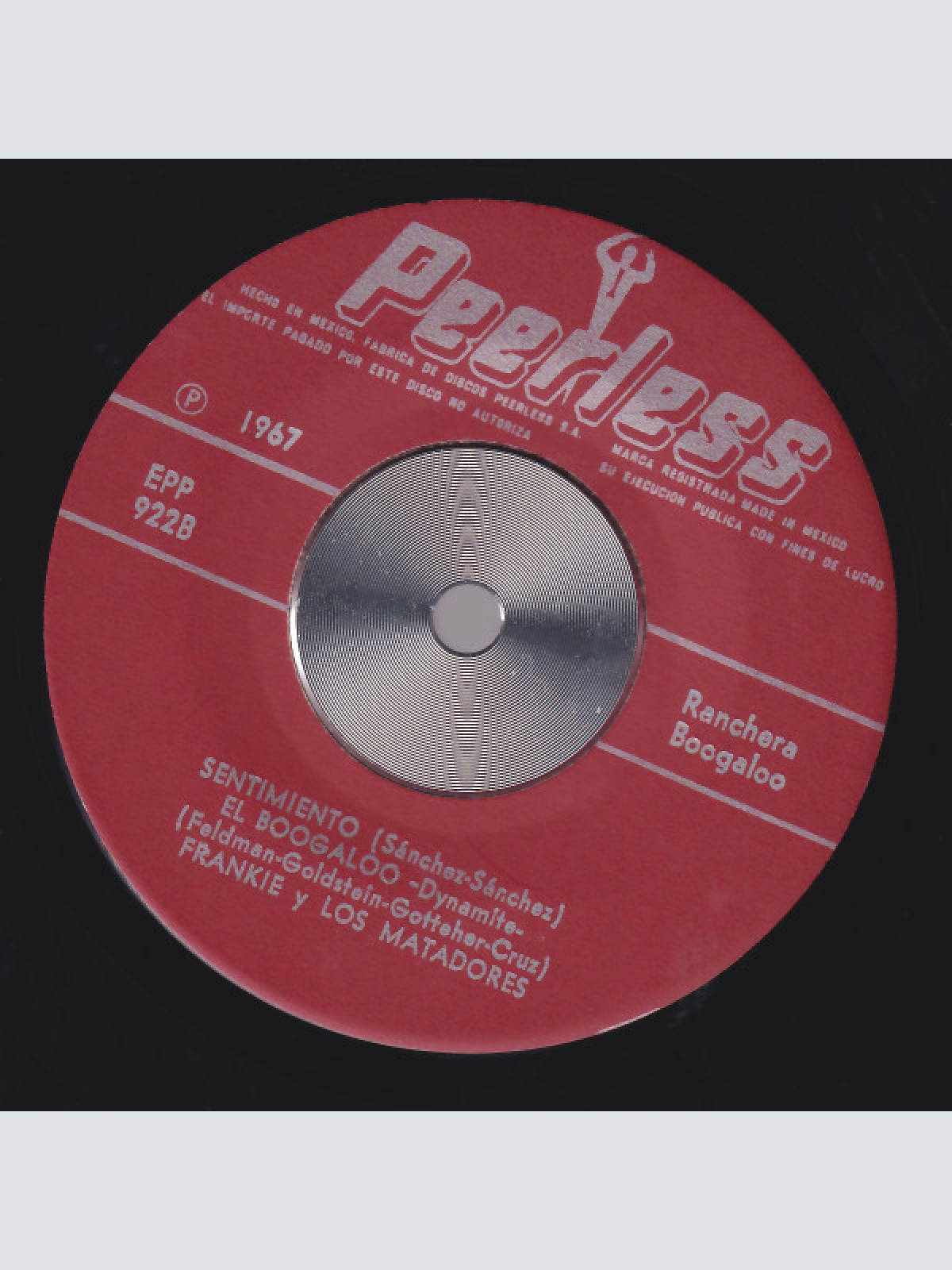 Vinyl / Frankie Y Los Matadores - Quinceañera