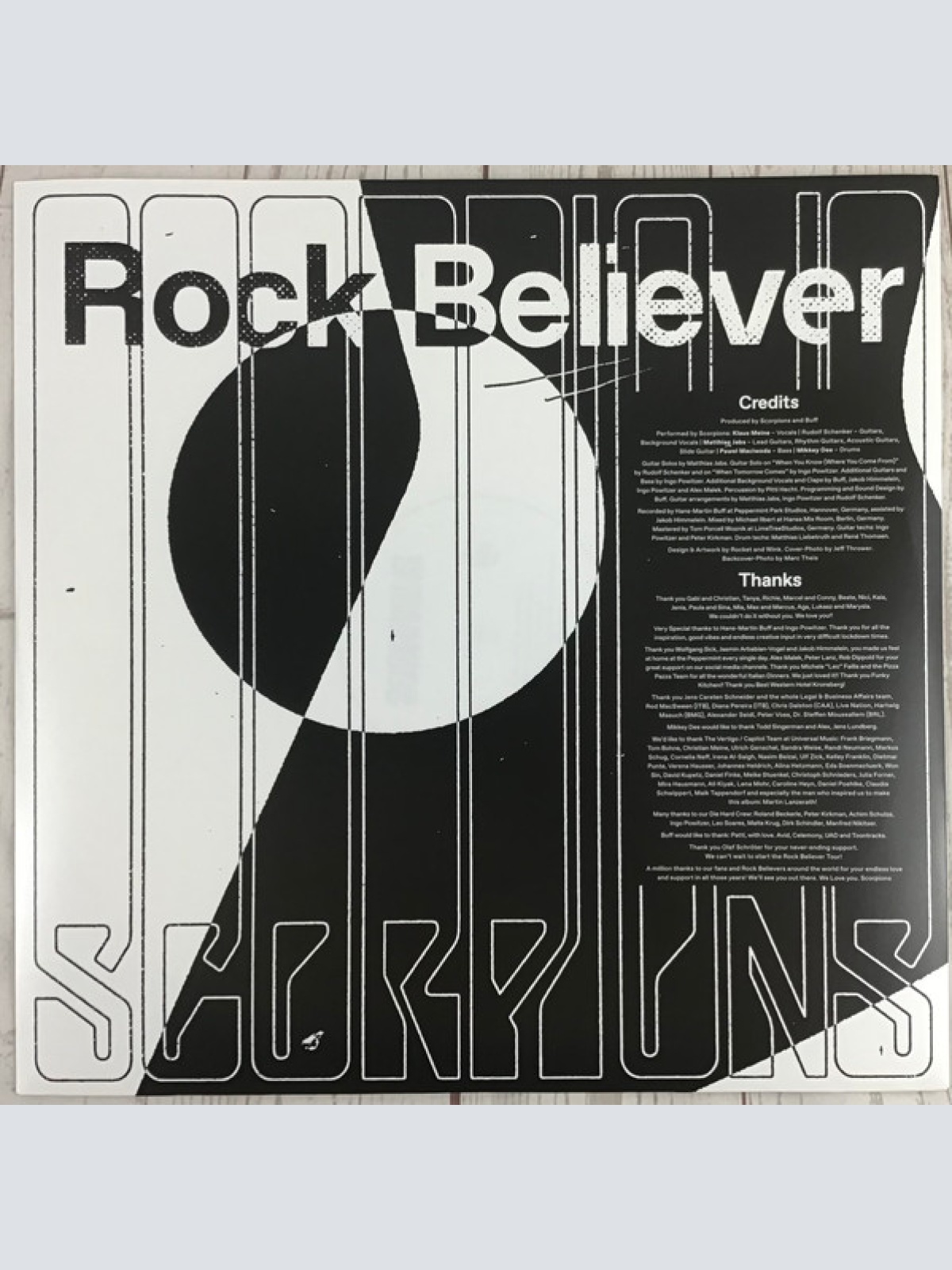 Vinyl / Scorpions - Rock Believer