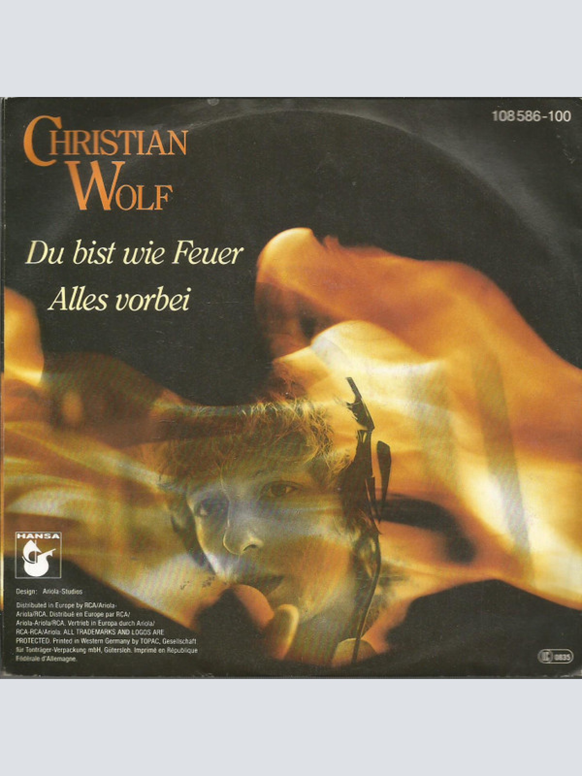 Vinyl / Christian Wolf (3) - Du Bist Wie Feuer