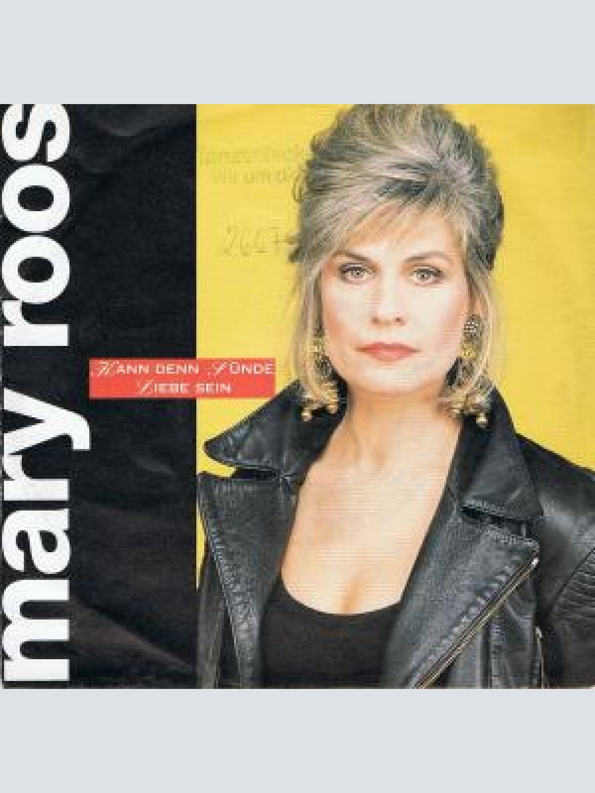 Vinyl / Mary Roos - Kann Denn Sünde Liebe Sein?