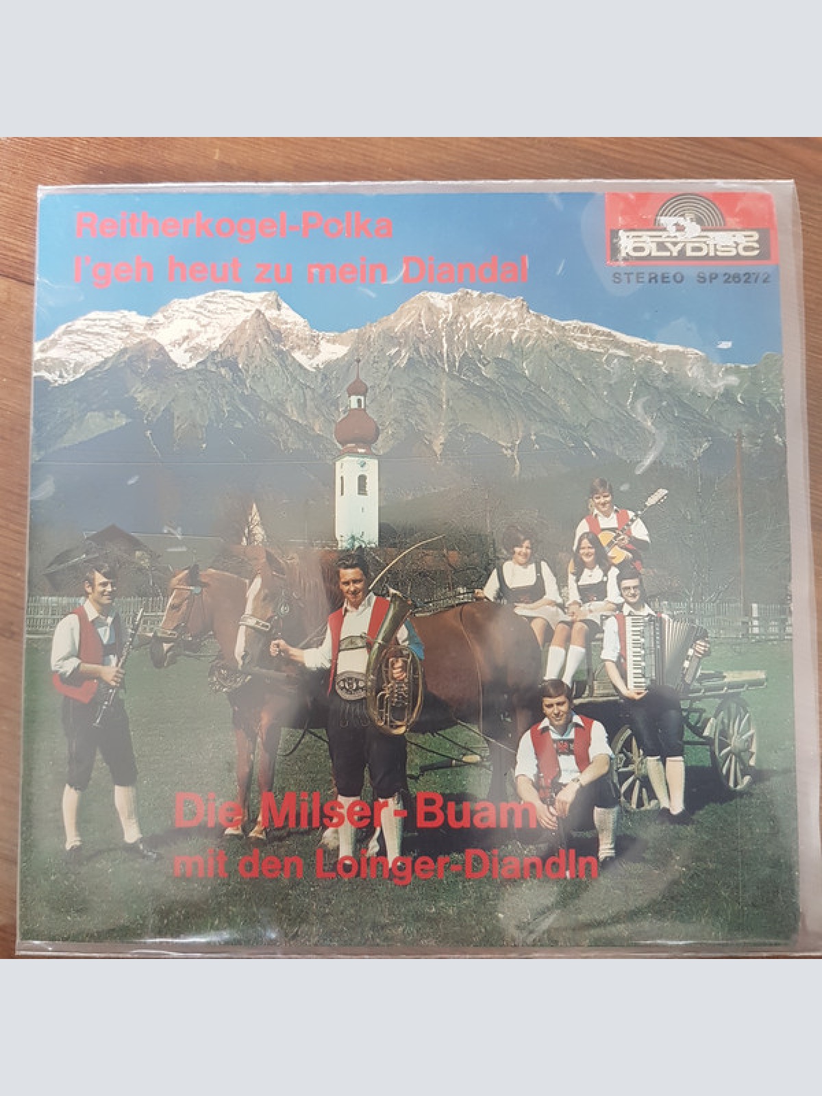 Vinyl / Milser-Buam* - Reitherkogel-Polka / I' Geh' Heut' Zu Mein Diandal