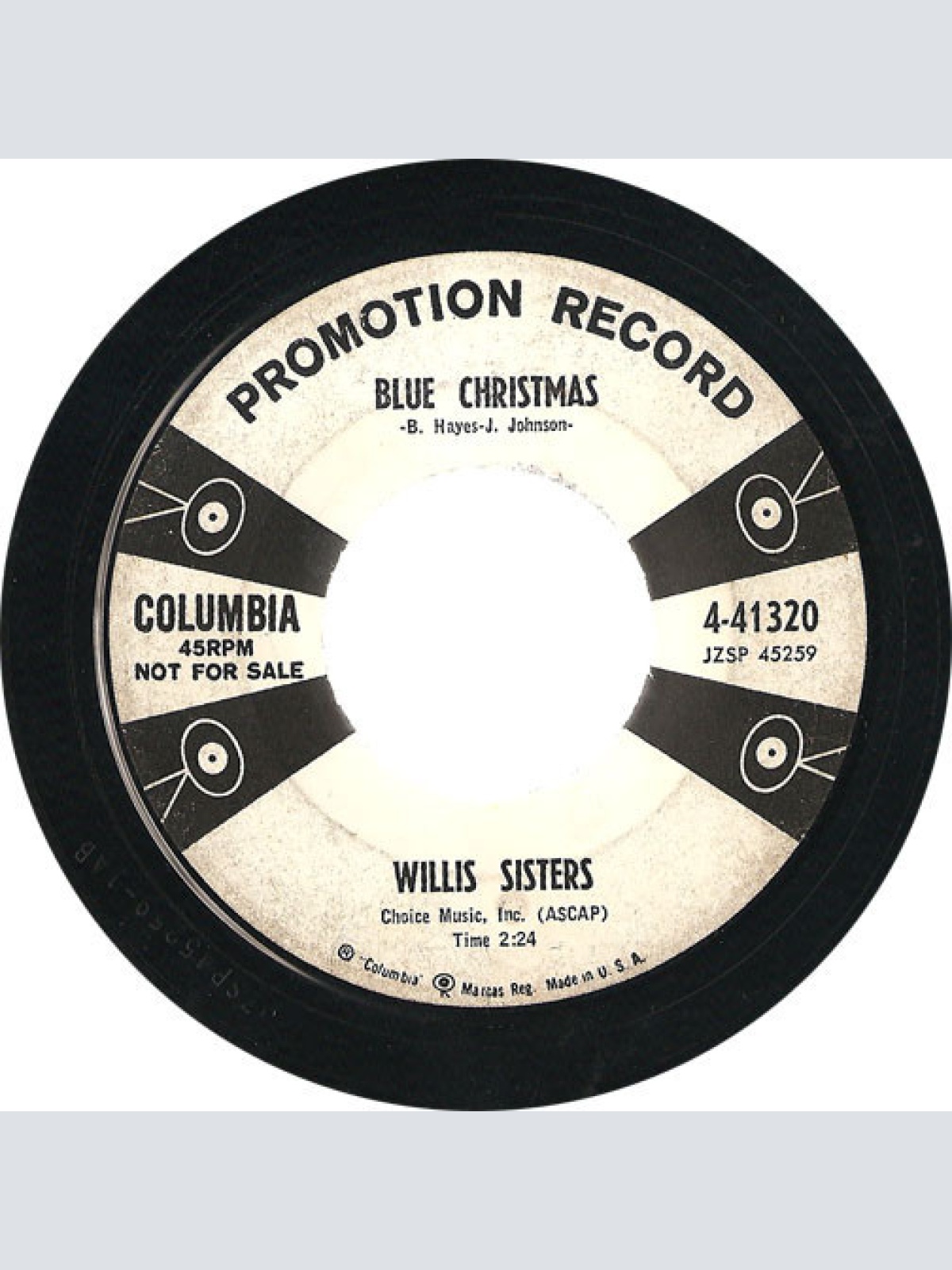 Vinyl / Little Cindy / Willis Sisters* - Happy Birthday Jesus / Blue Christmas