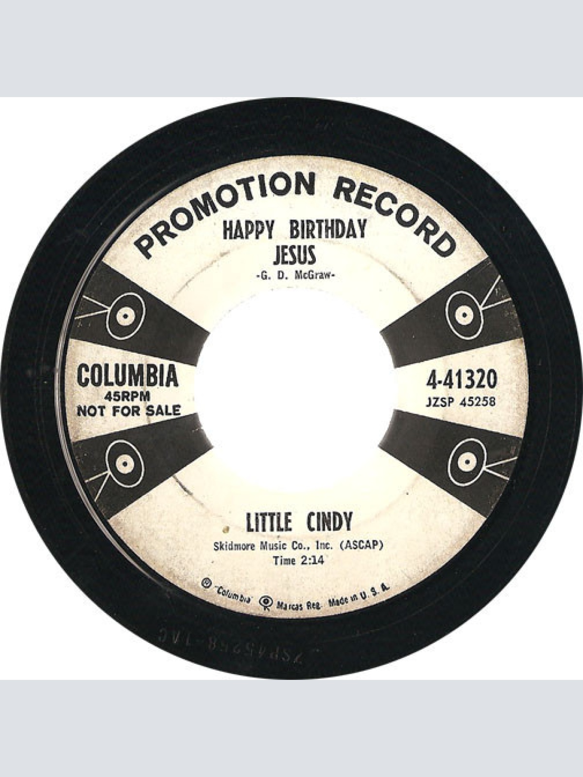 Vinyl / Little Cindy / Willis Sisters* - Happy Birthday Jesus / Blue Christmas