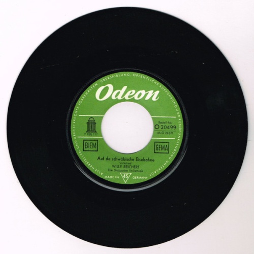 Vinyl / Willy Reichert - Auf De Schwäbische Eisebahne