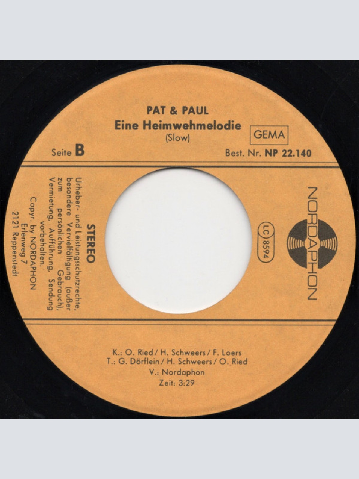 Vinyl / Pat & Paul - Bella Susann