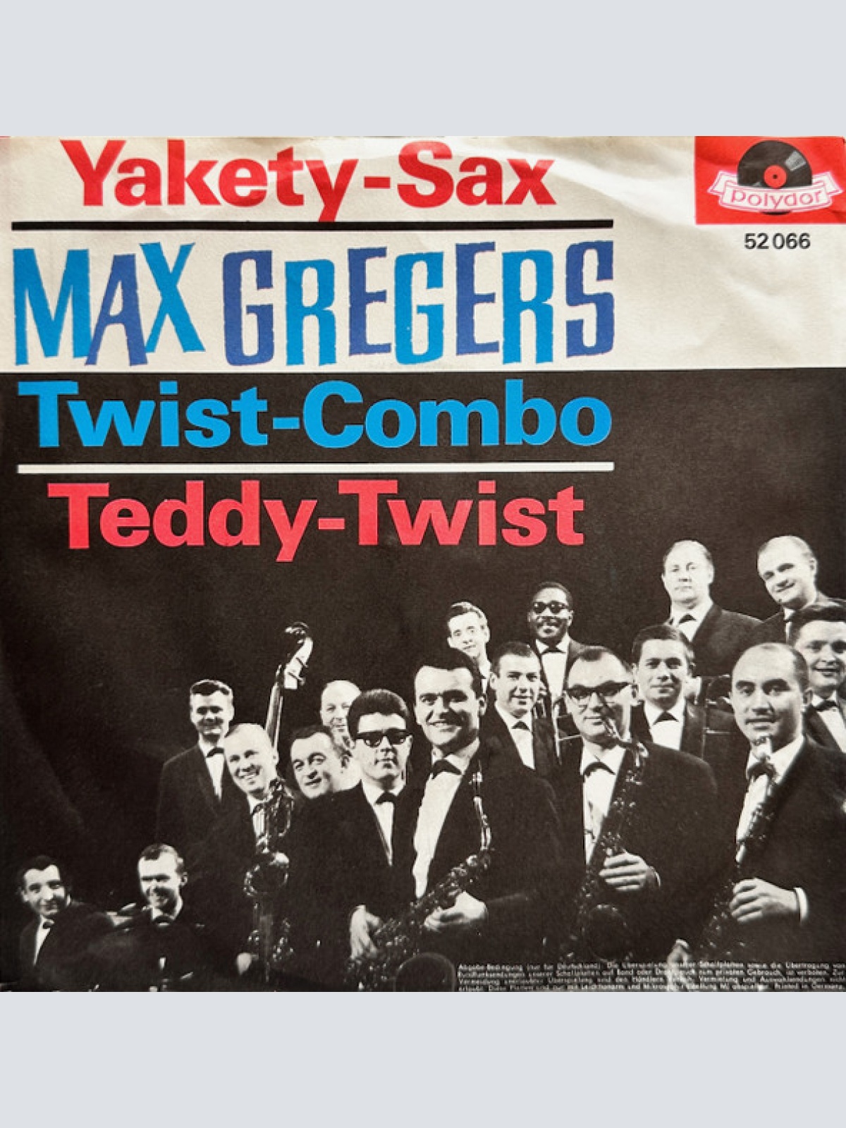 Vinyl / Max Gregers Twist-Combo - Yakety-Sax