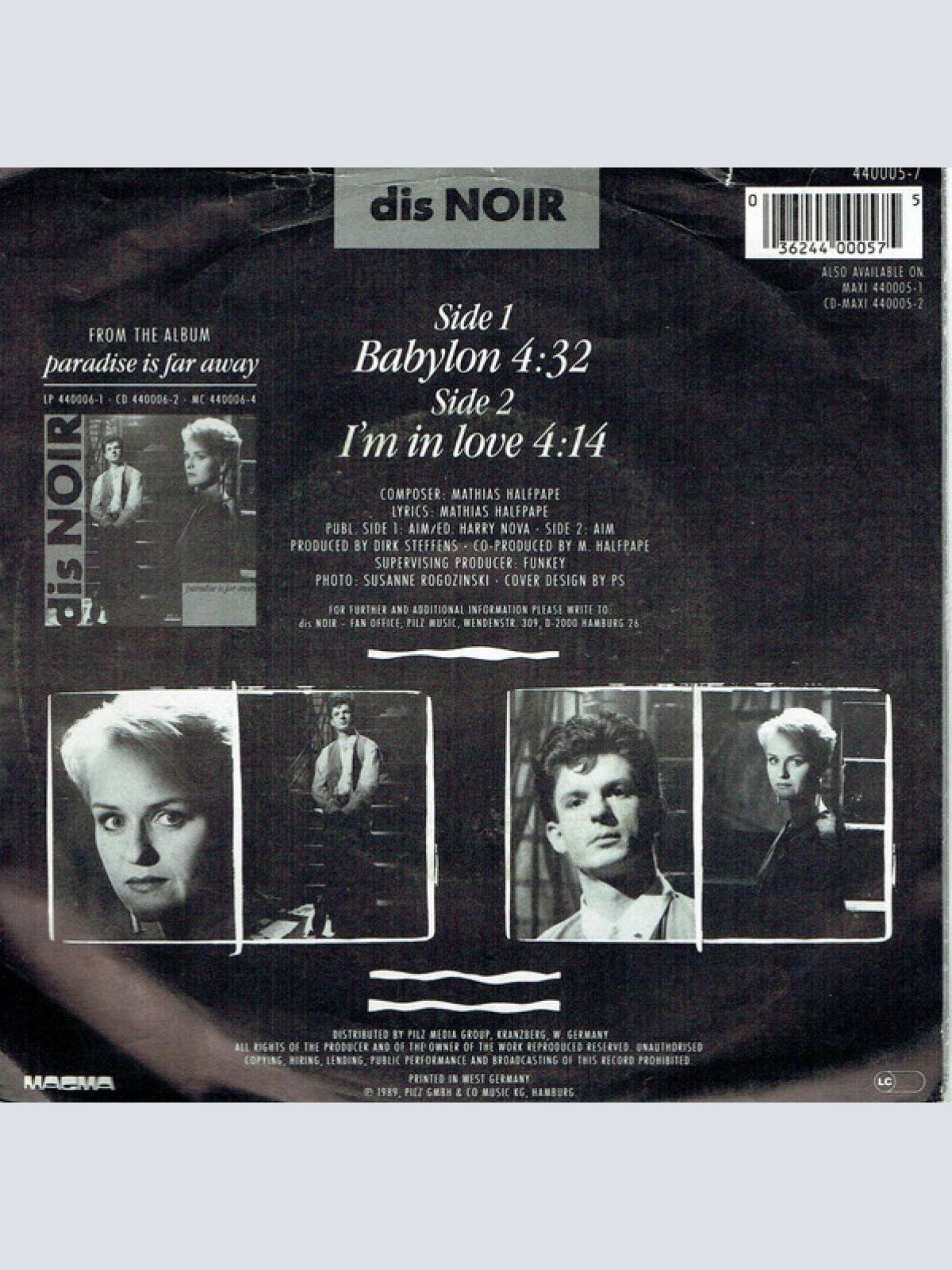 Vinyl / Dis Noir - Babylon