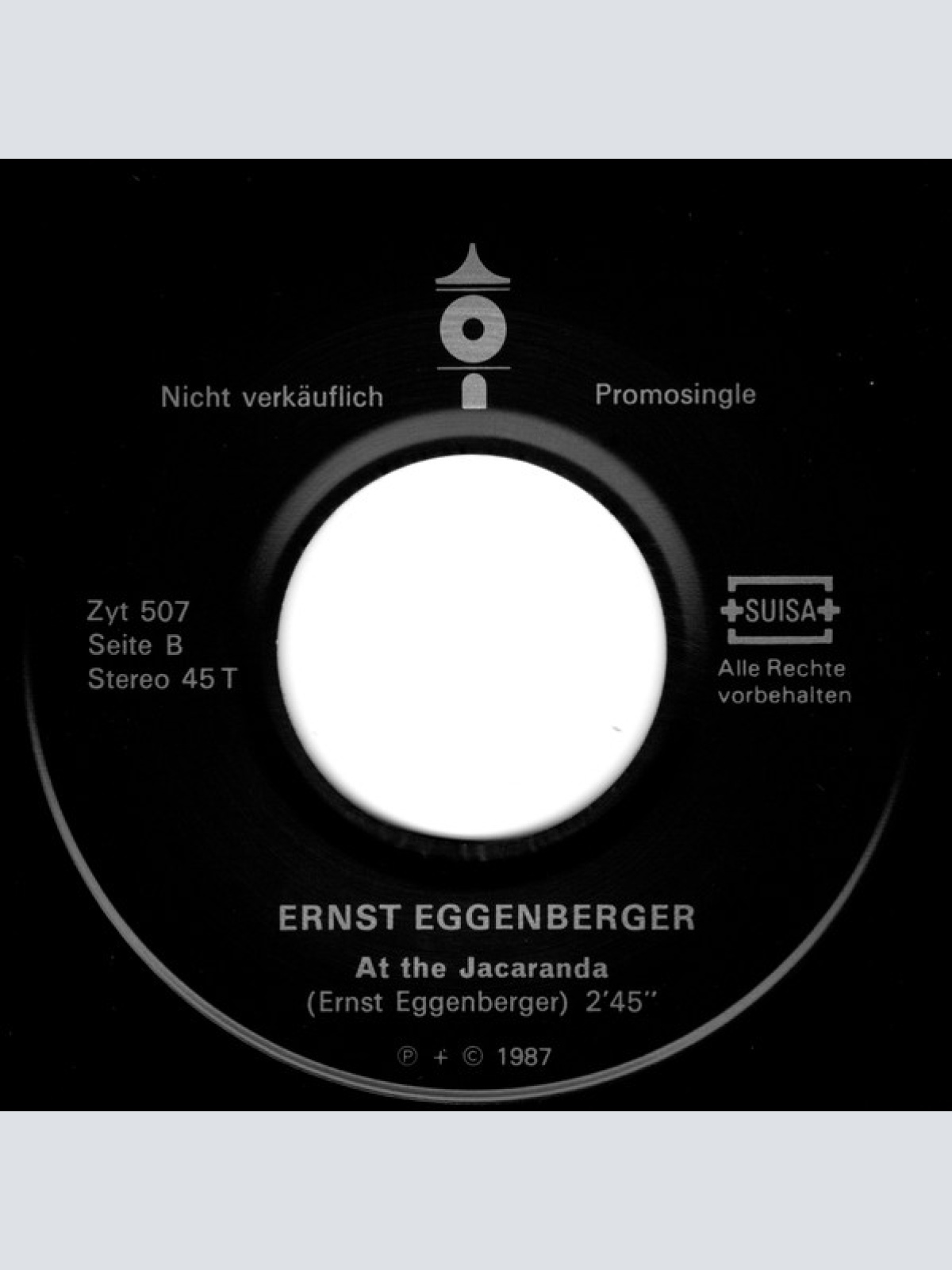Vinyl / Ernst Eggenberger - Saxophone Girl