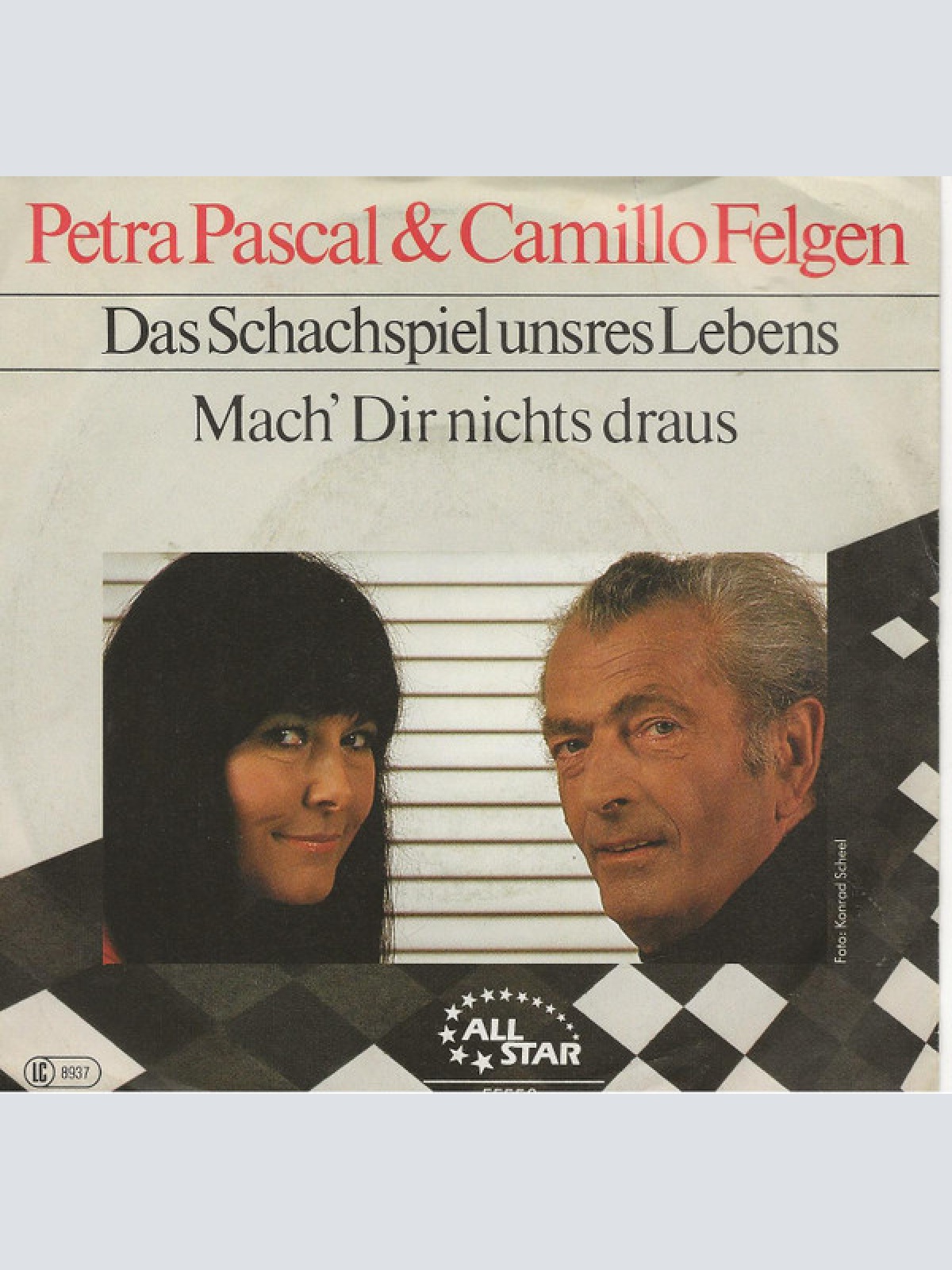 Vinyl / Petra Pascal & Camillo Felgen - Das Schachspiel Unsres Lebens