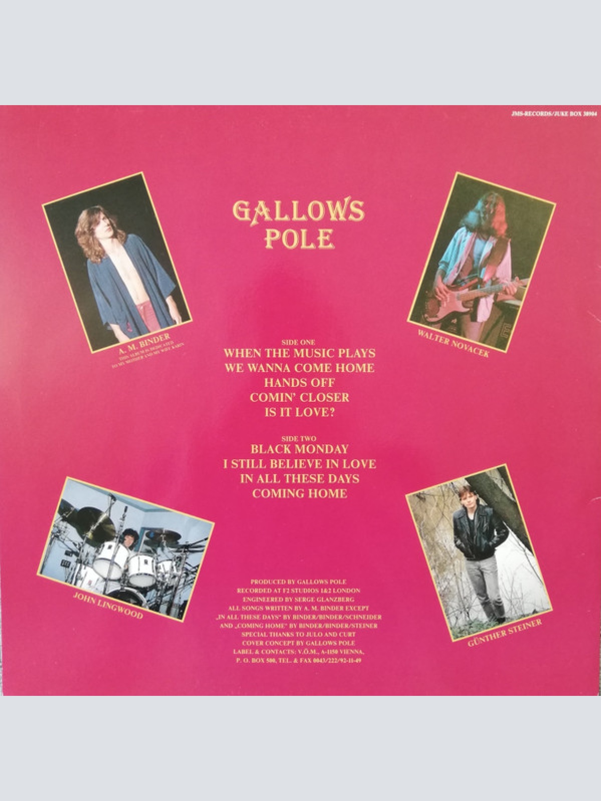 Vinyl / Gallows Pole - We Wanna Come Home