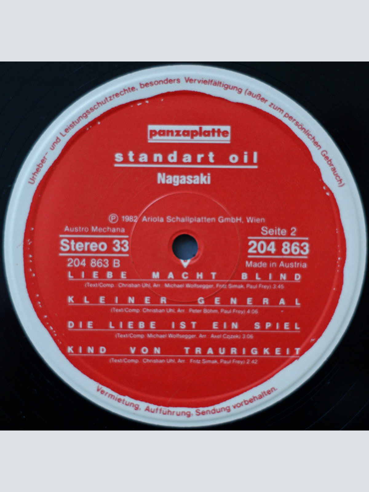 Vinyl / Standart Oil - Nagasaki