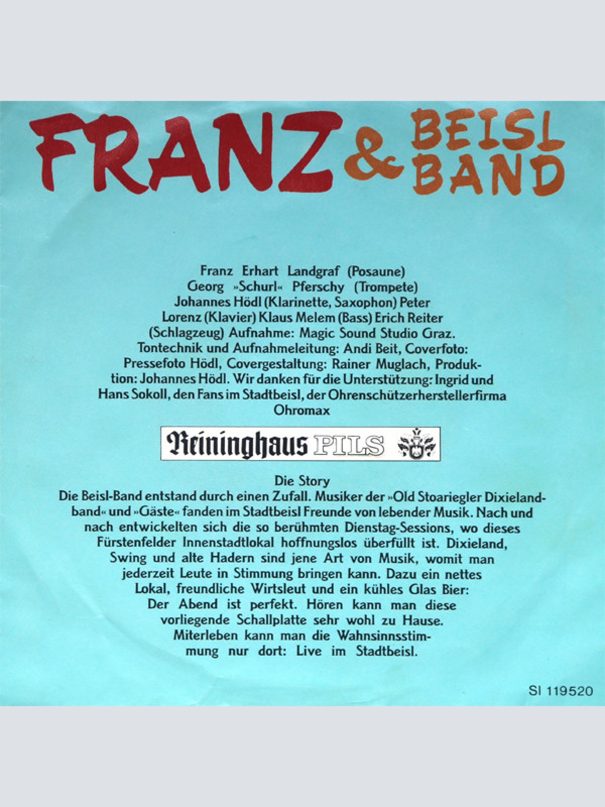 Vinyl / Franz* & Beisl Band* - Der Clochard / Beisl-Blues