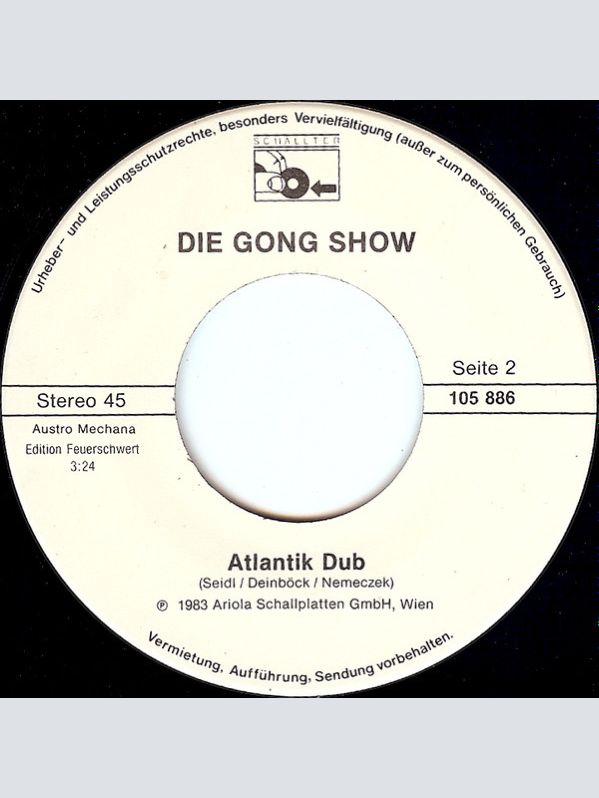 Vinyl / Die Gong Show - Radio Atlantik