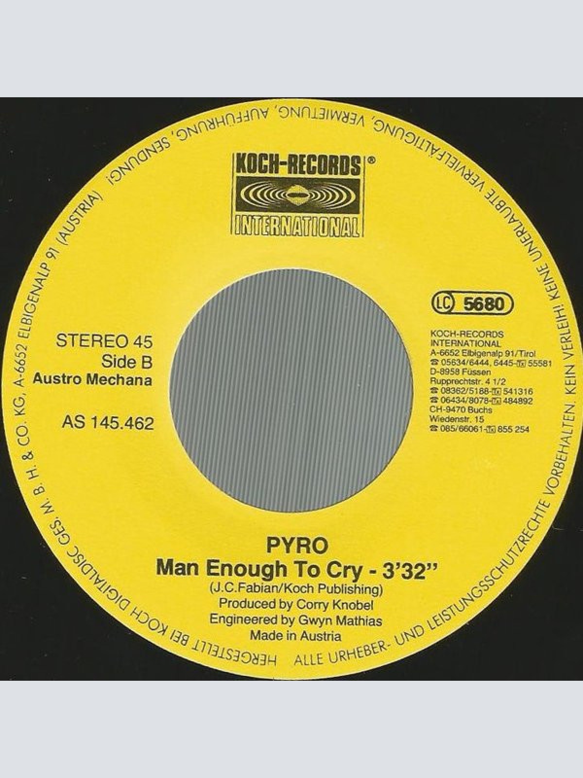 Vinyl / Pyro (9) - Take Don't Break