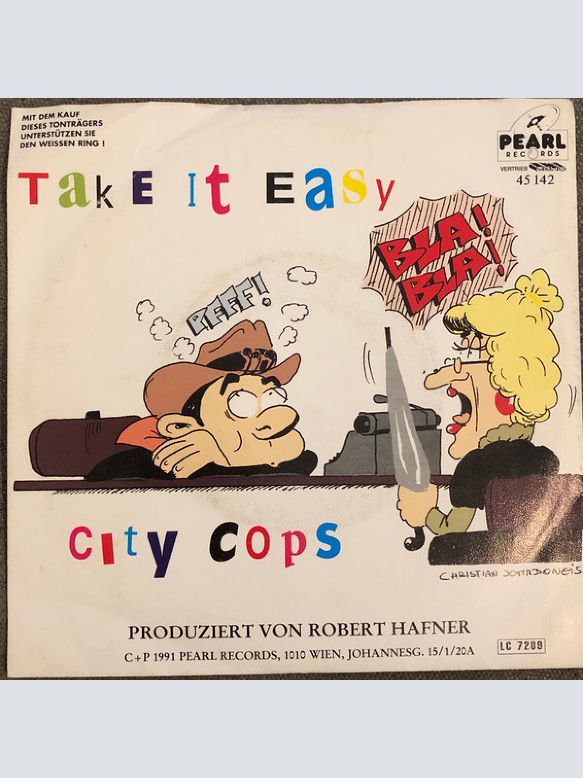 Vinyl / City Cops - Take It Easy