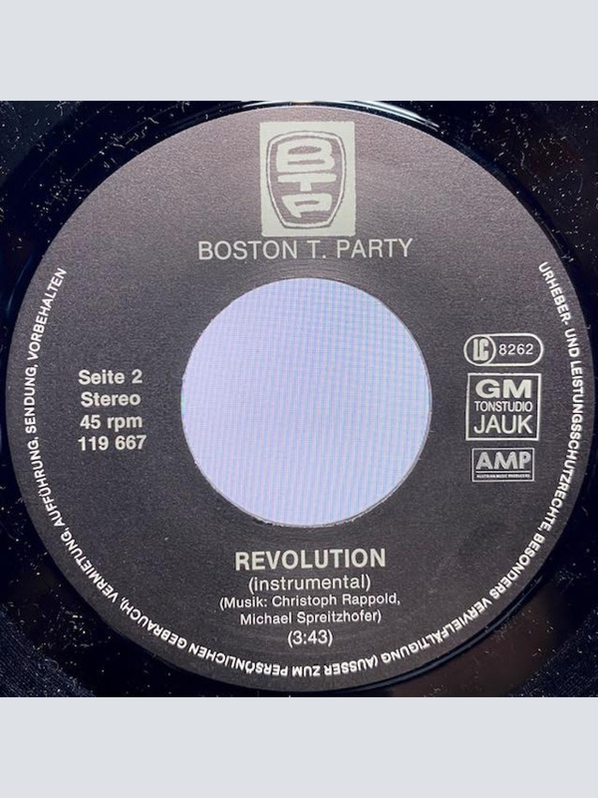 Vinyl / Boston T. Party - Revolution