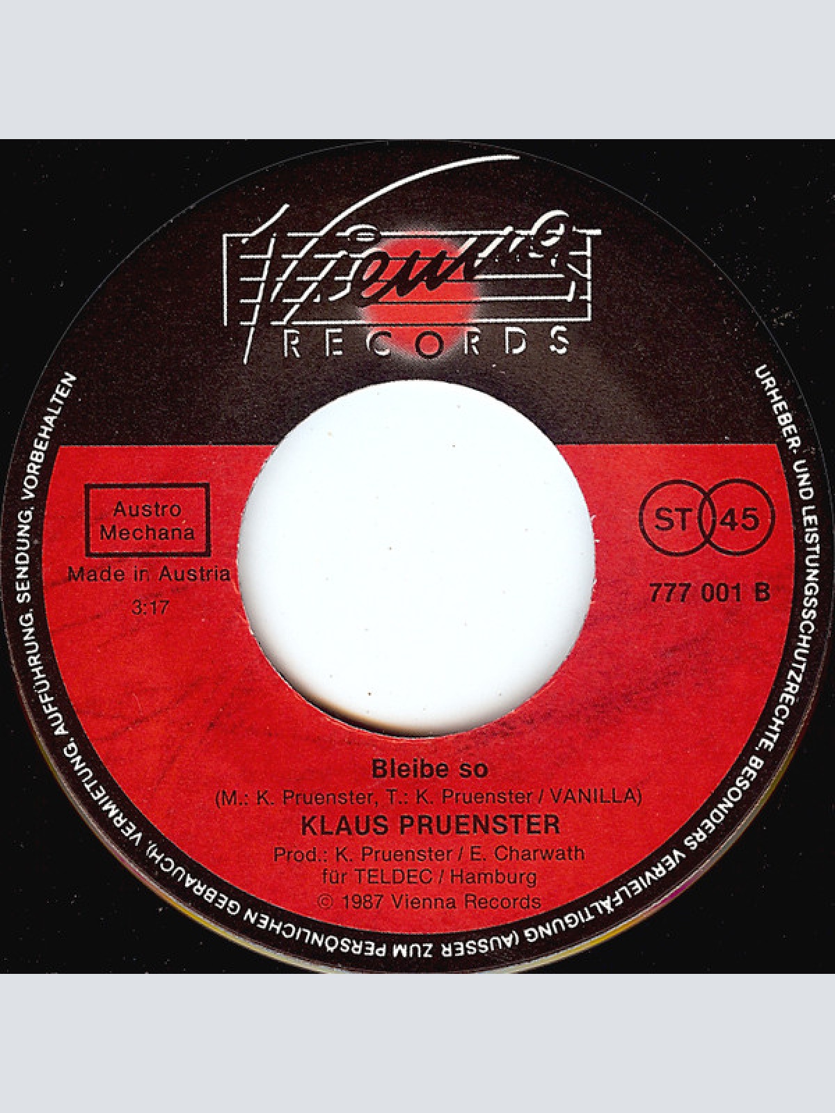 Vinyl / Klaus Pruenster* - Zeig Mir Den Weg Zu Den Sternen