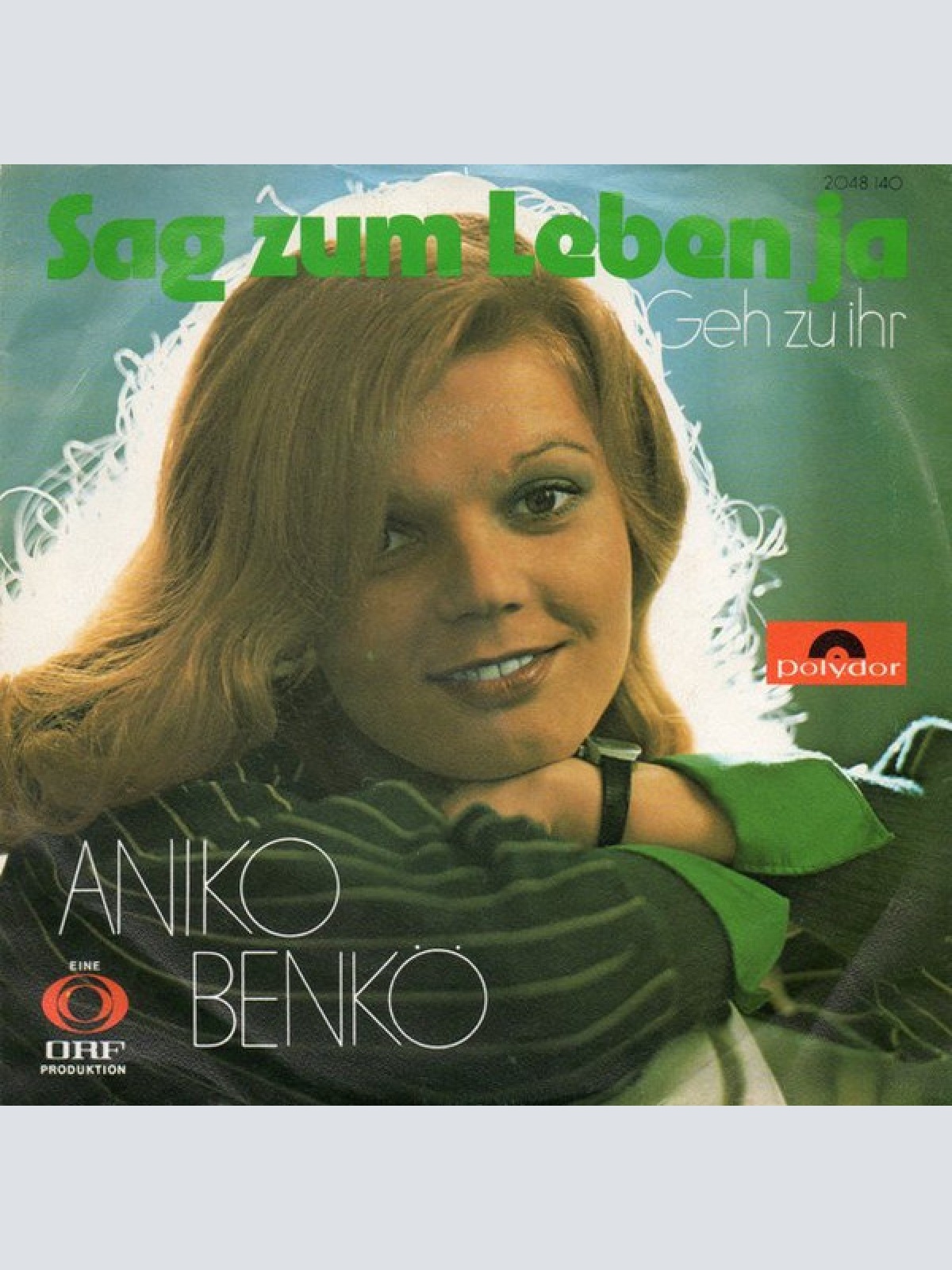 Vinyl / Aniko Benkö - Sag Zum Leben Ja