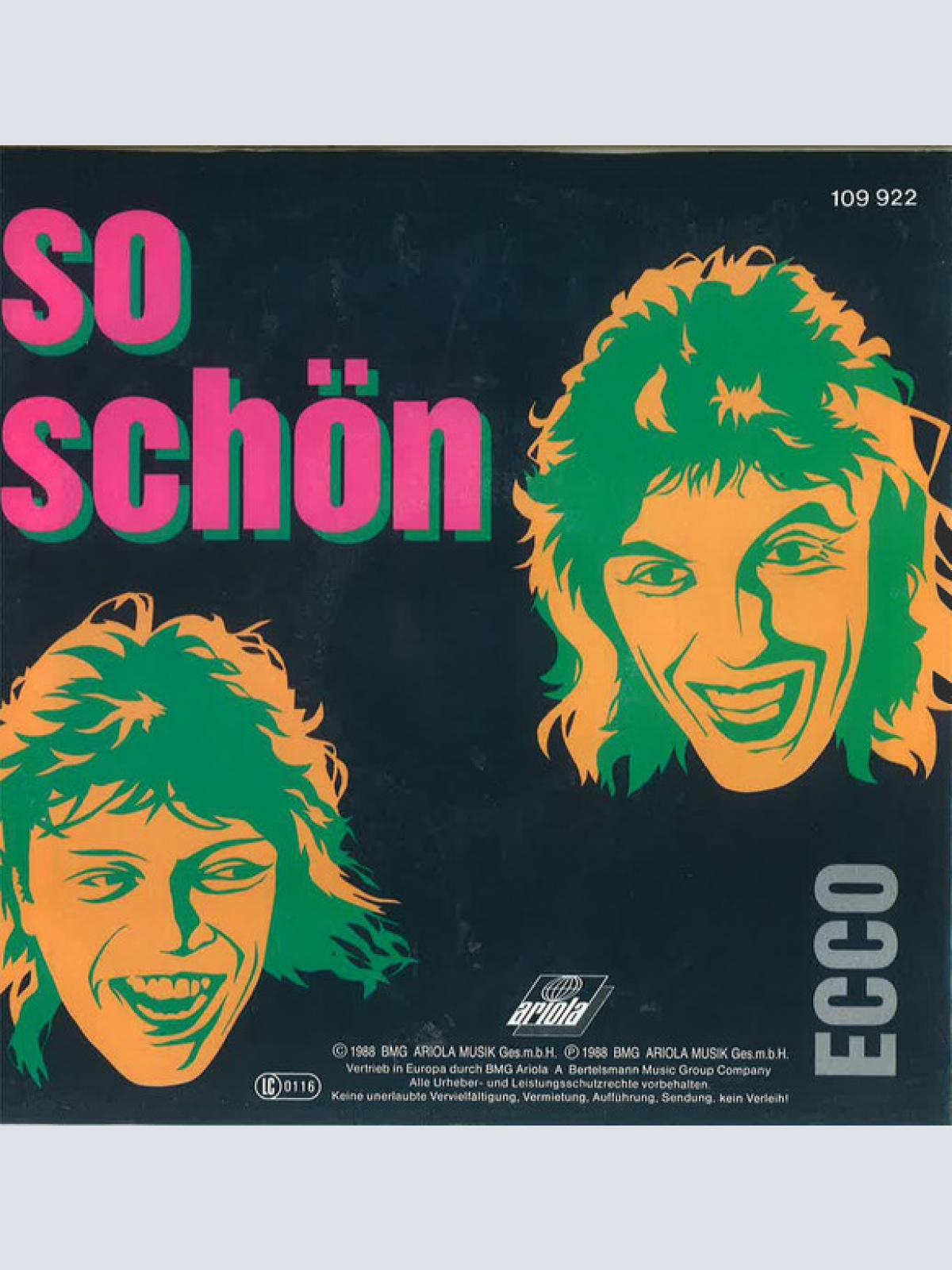 Vinyl / Ecco (3) - So Schön