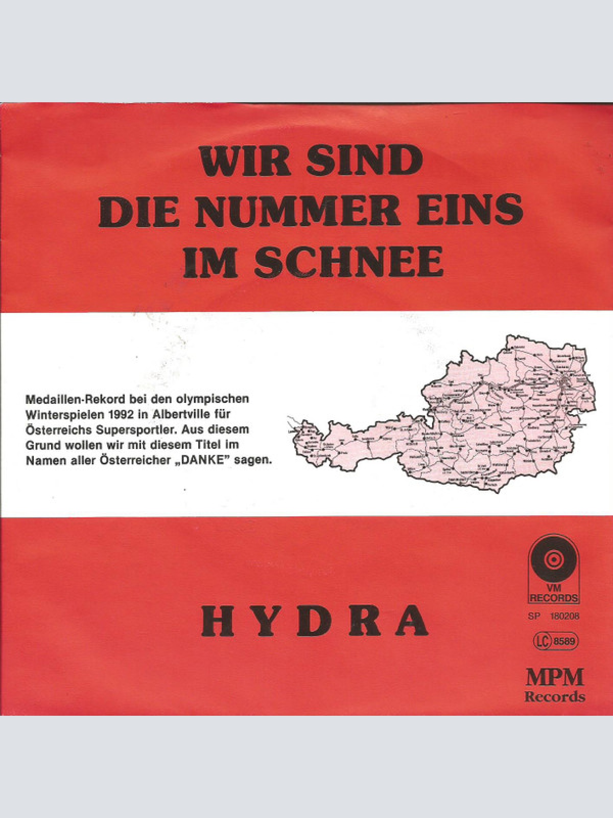 Vinyl / Hydra (47) - Wir Sind Die Nummer Eins Im Schnee