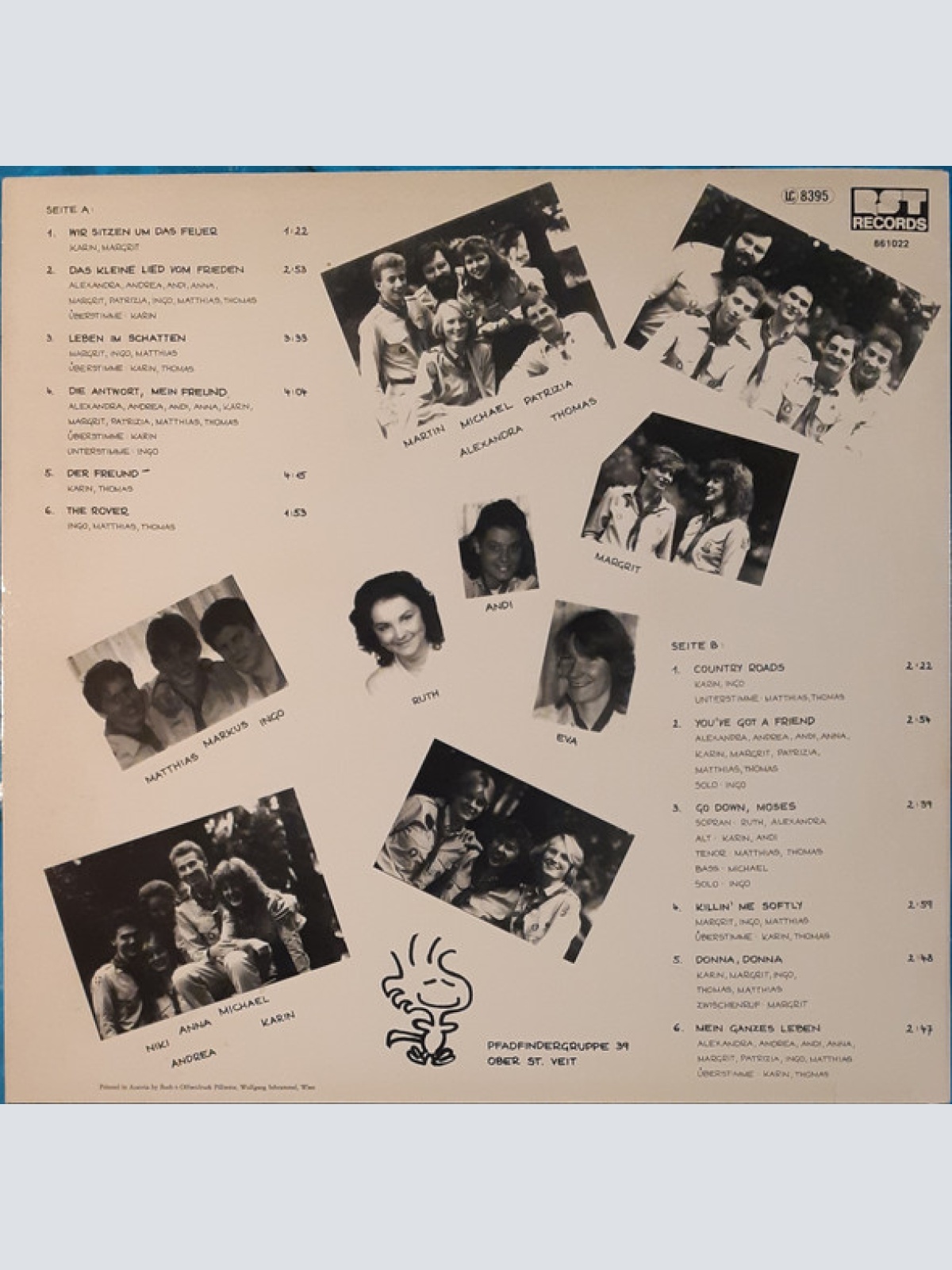 Vinyl / Pfadfindergruppe 39 Ober St. Veit - The Spirit Of Thirtynine