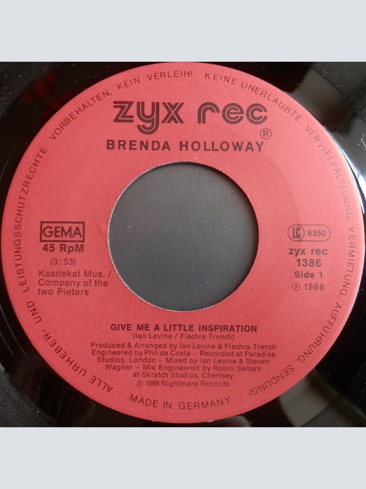 Vinyl / Brenda Holloway - Give Me A Little Inspiration