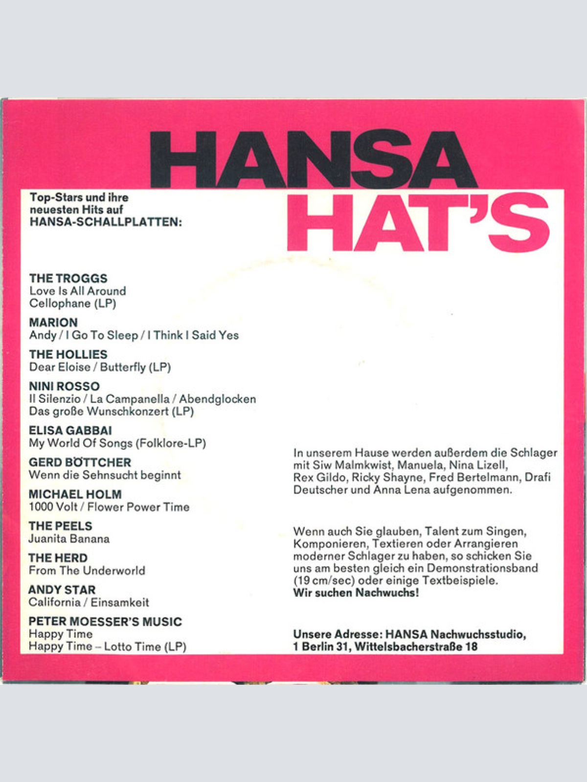 Vinyl / The Troggs - Surprise, Surprise