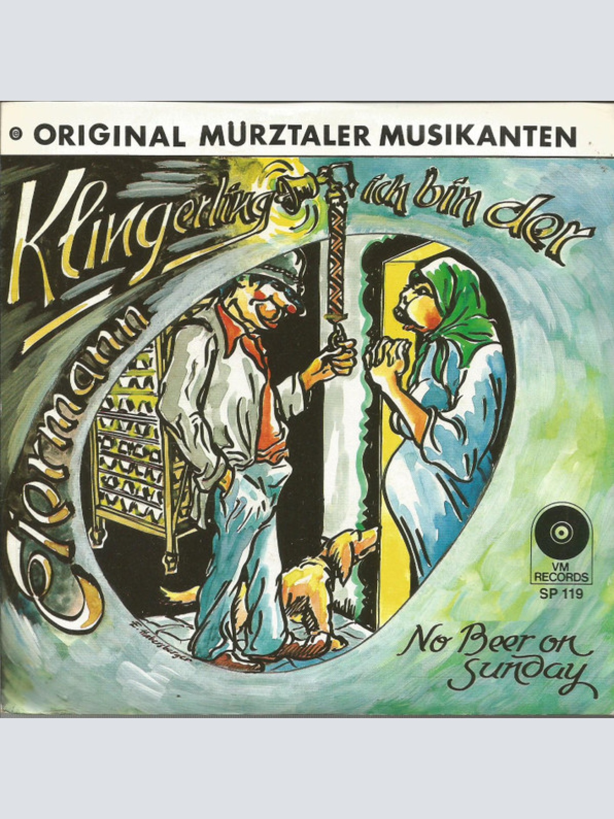 Vinyl / Original Mürztaler Musikanten* - Klingelingeling, Ich Bin Der Eiermann