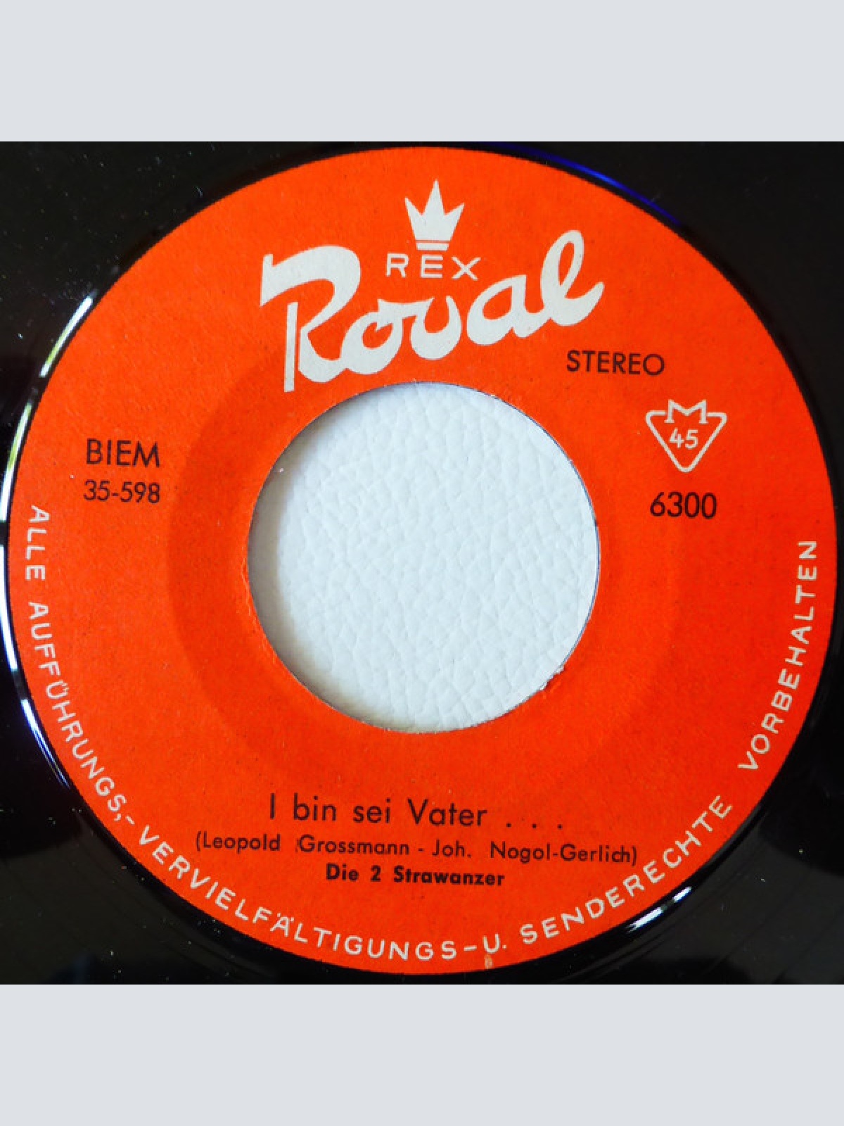 Vinyl / Die 2 Strawanzer - Pülcher-Song