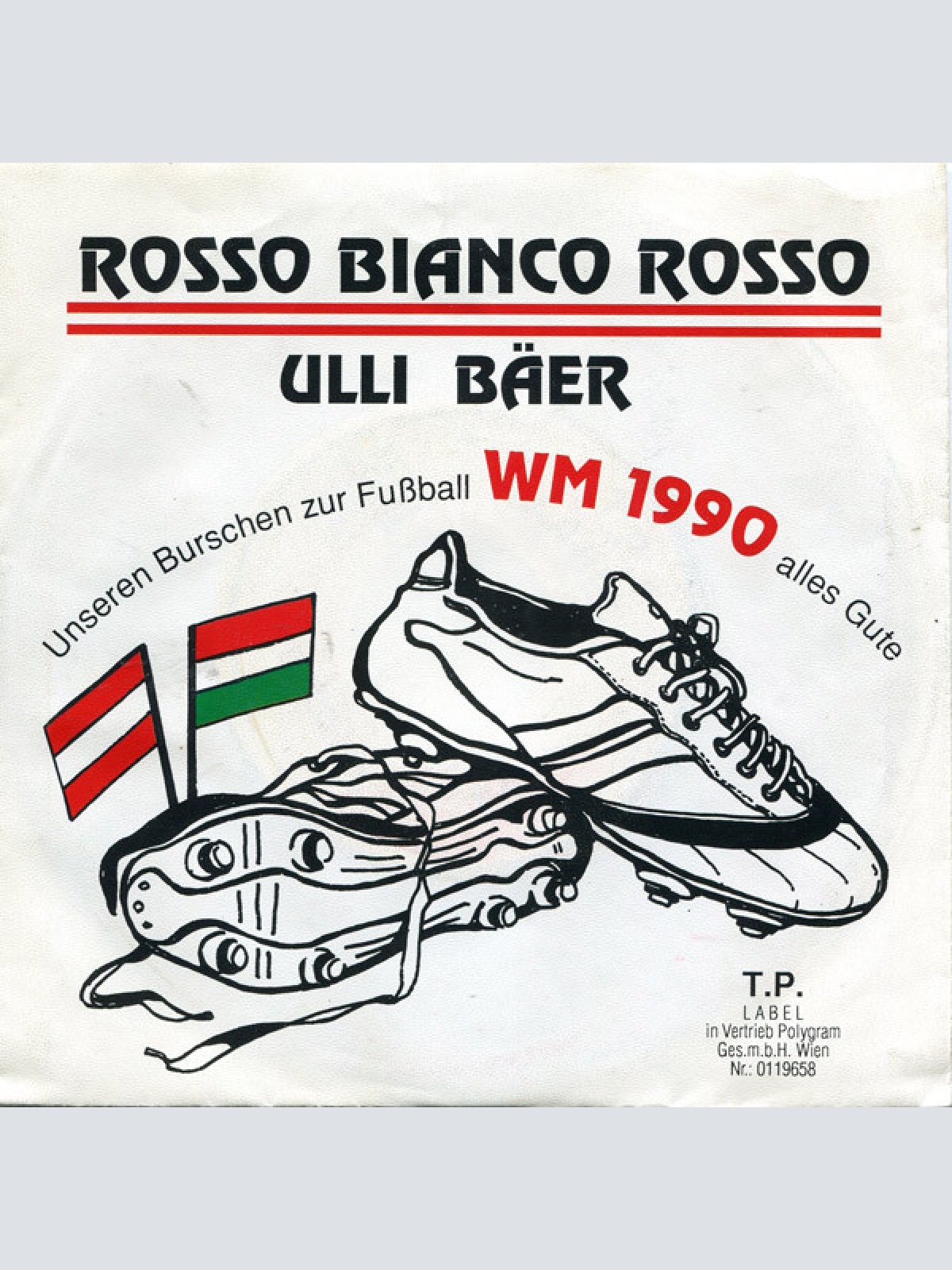 Vinyl / Ulli Bäer - Rosso Bianco Rosso