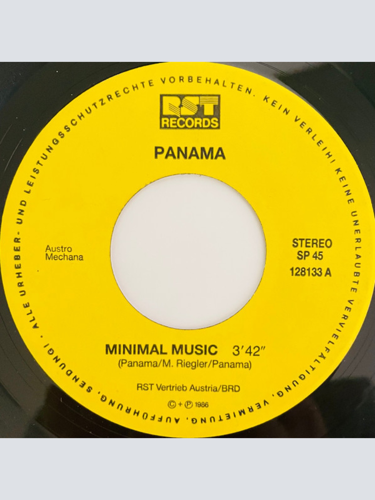 Vinyl / Panama (40) - Minimal Music / Come With Me