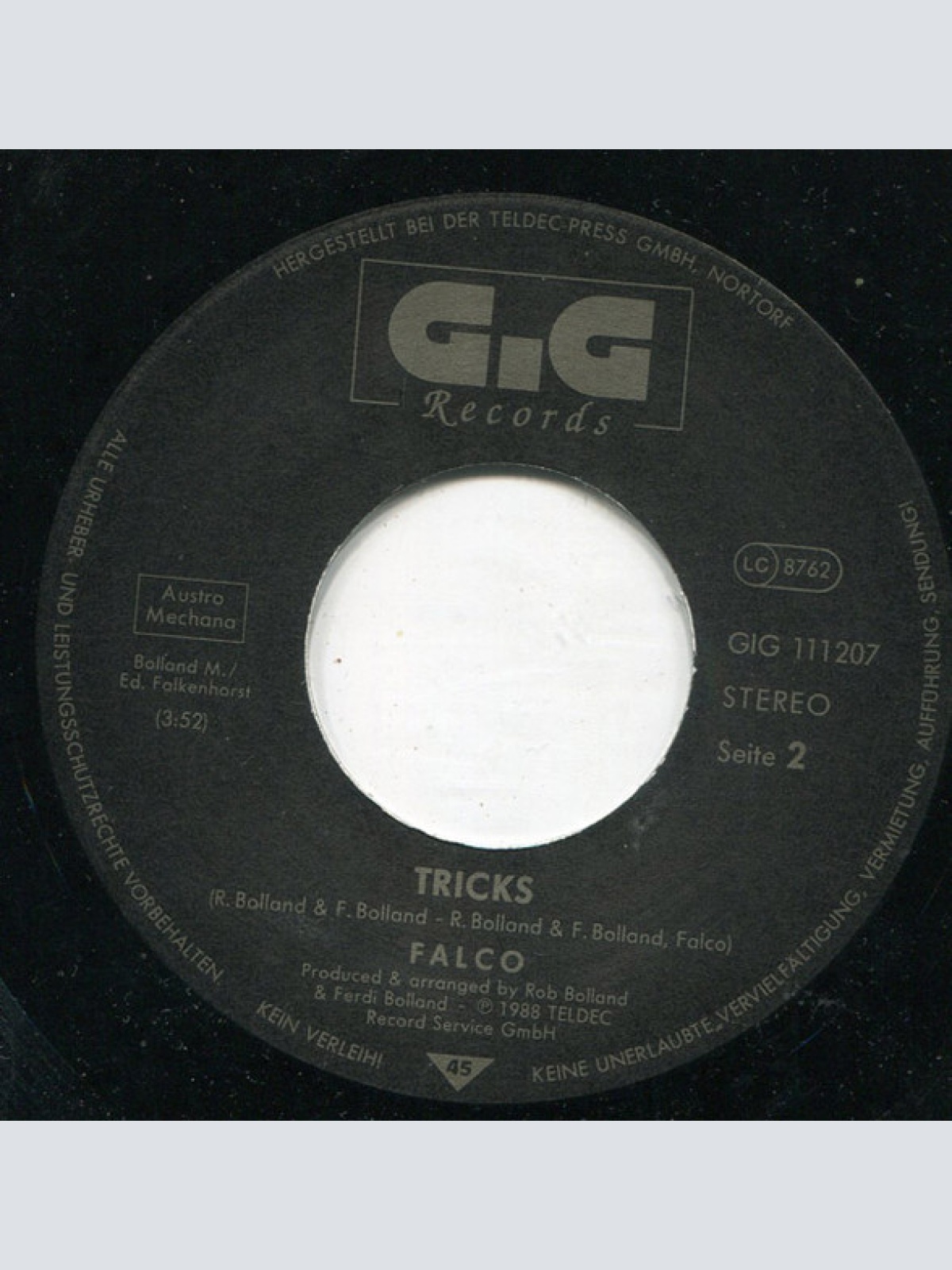 Vinyl / Falco - Wiener Blut