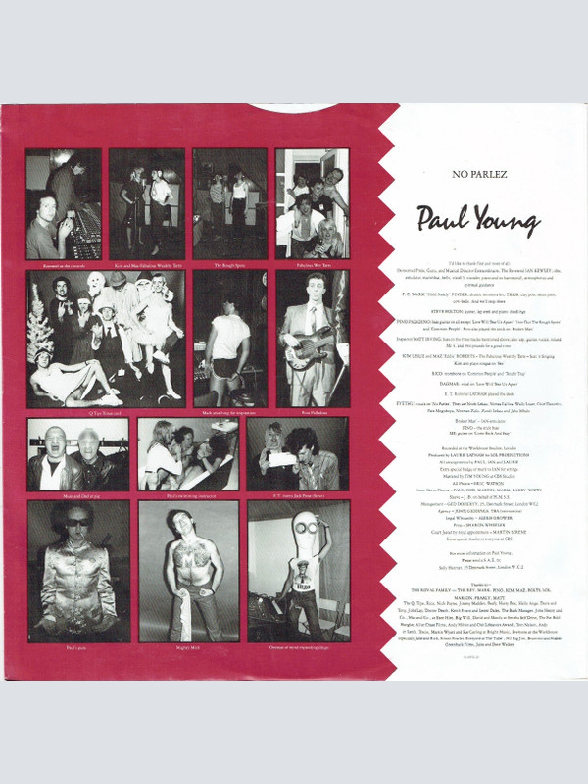 Vinyl / Paul Young - No Parlez