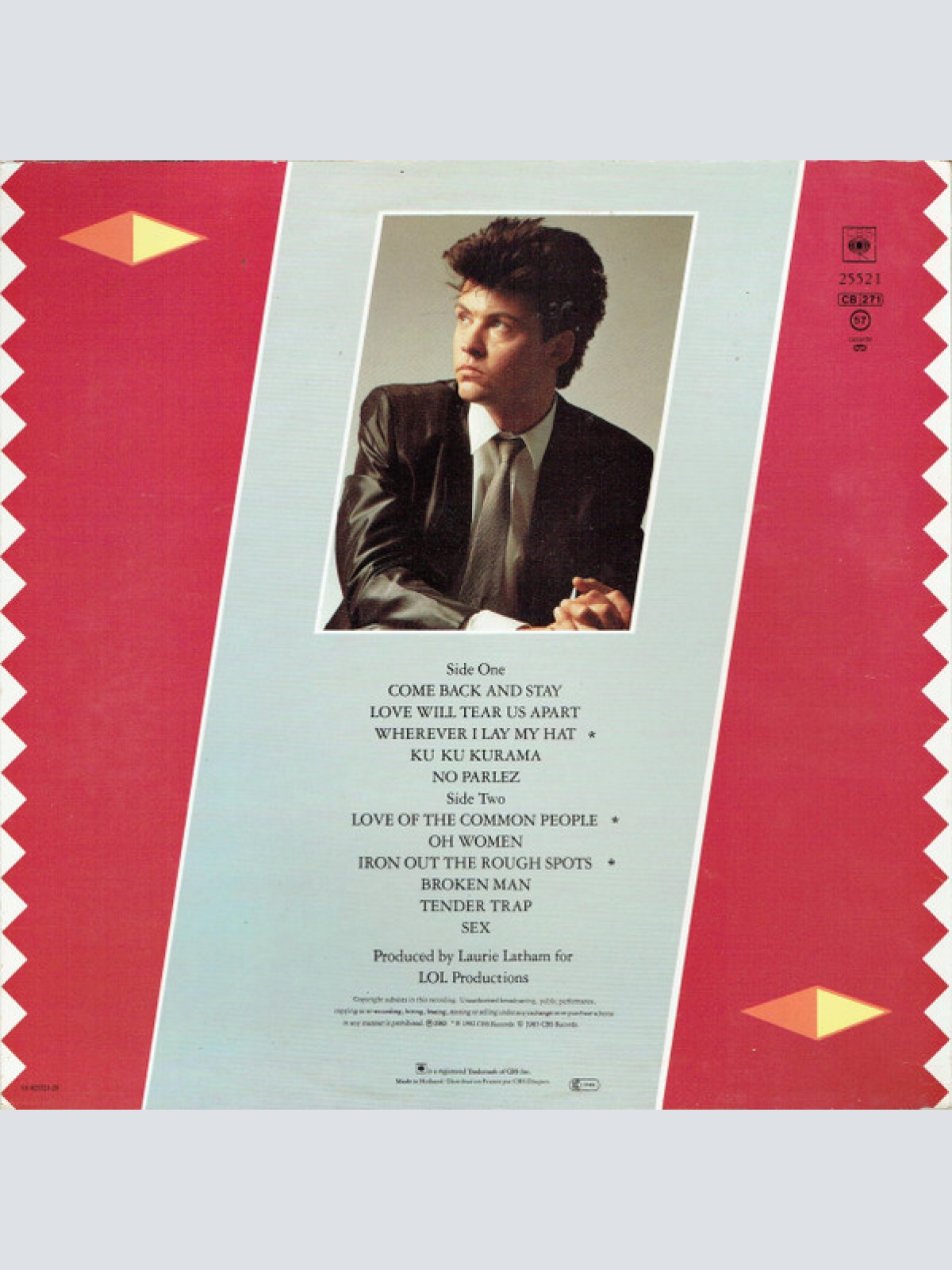 Vinyl / Paul Young - No Parlez