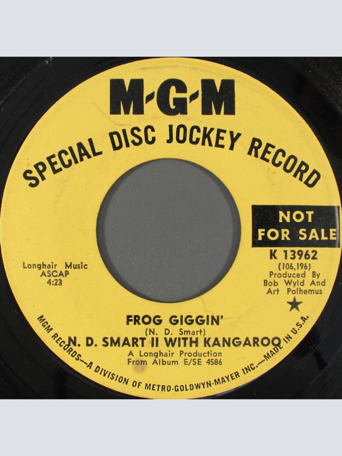 Vinyl / N.D. Smart II With Kangaroo (5) - Frog Giggin'