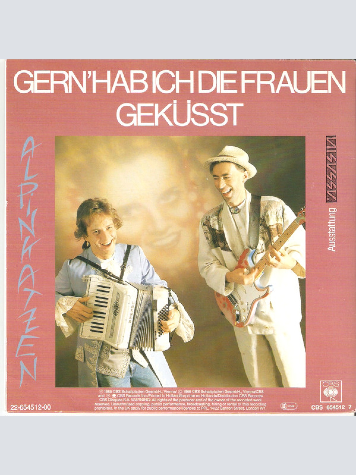 Vinyl / Alpinkatzen - Gern' Hab Ich Die Frauen Geküsst