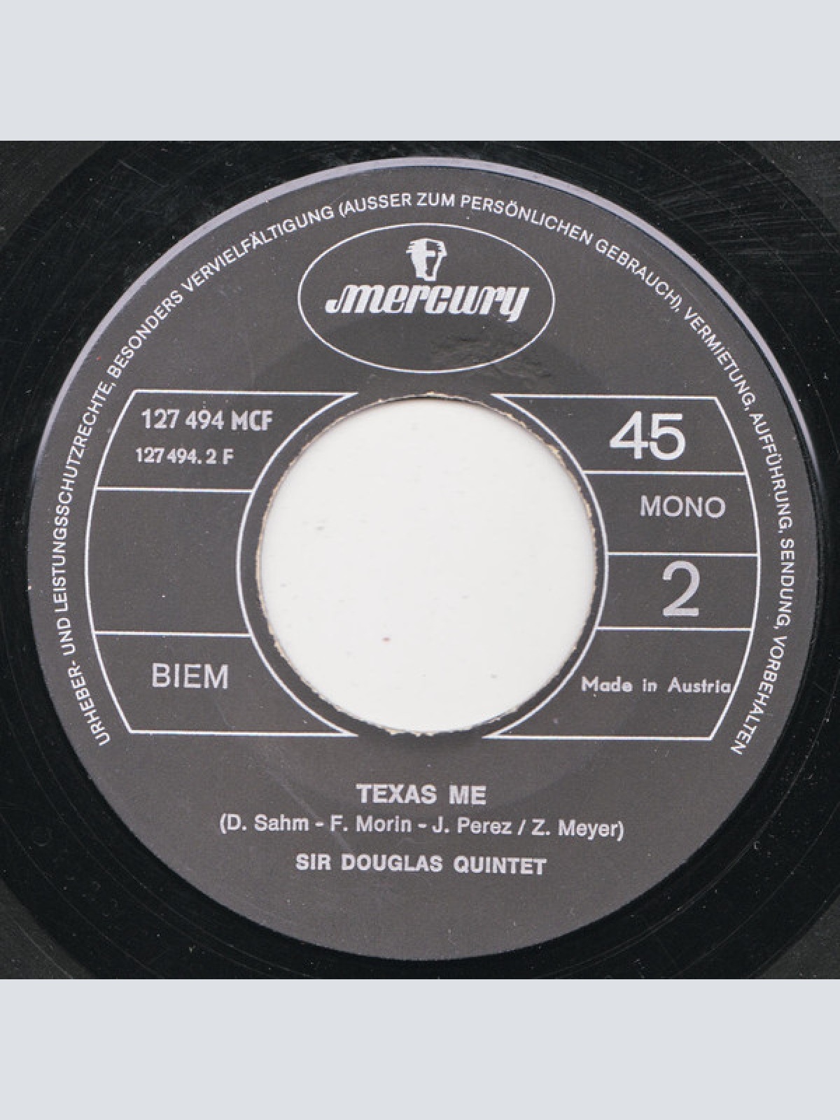 Vinyl / Sir Douglas Quintet - Nuevo Laredo