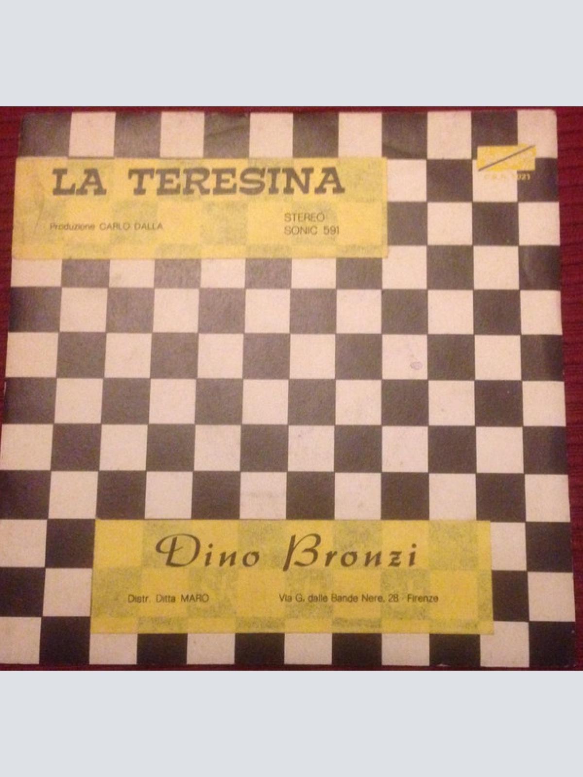 Vinyl / Dino Bronzi - La Teresina