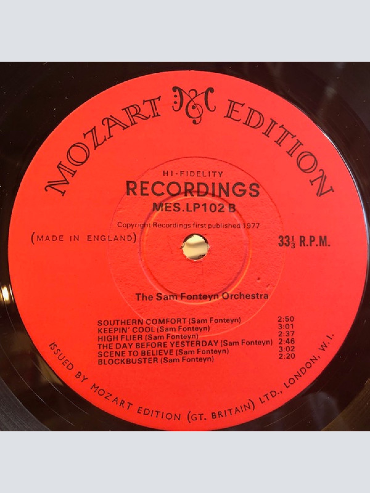 Vinyl / Neil Richardson Big Band / The Sam Fonteyn Orchestra - Neil Richardson Big Band / The Sam Fonteyn Orchestra