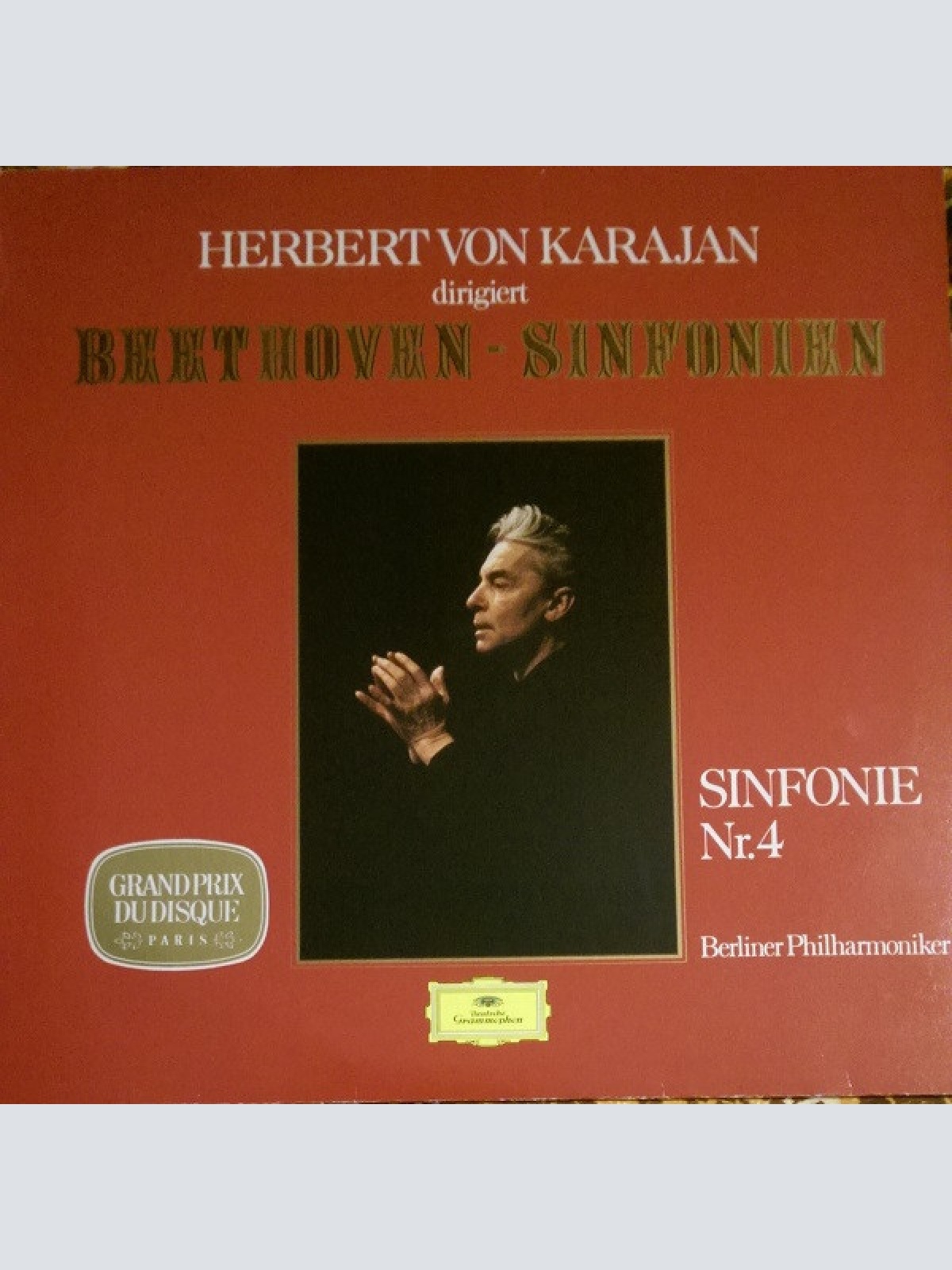 Vinyl / Herbert von Karajan, Beethoven*, Berliner Philharmoniker - Sinfonie Nr. 4