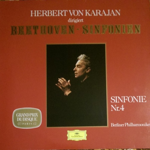 Vinyl / Herbert von Karajan, Beethoven*, Berliner Philharmoniker - Sinfonie Nr. 4