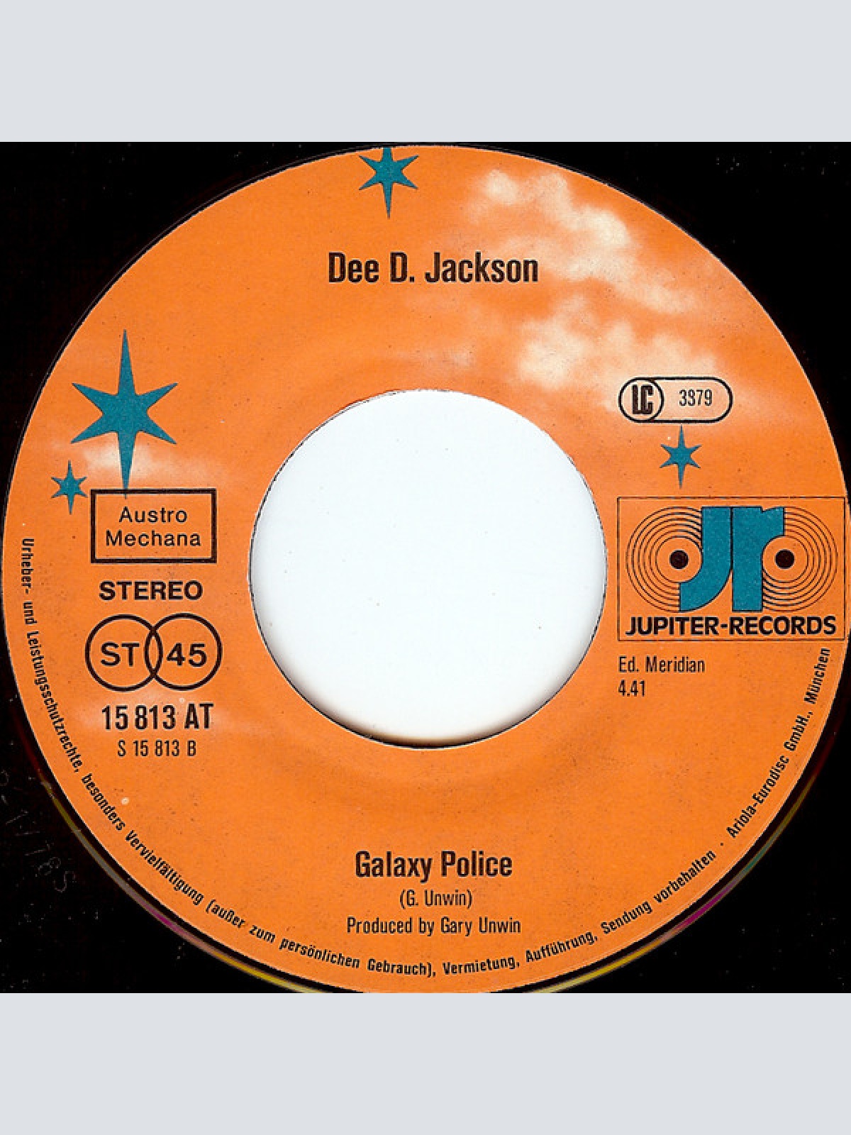 Vinyl / Dee D. Jackson - Meteor Man