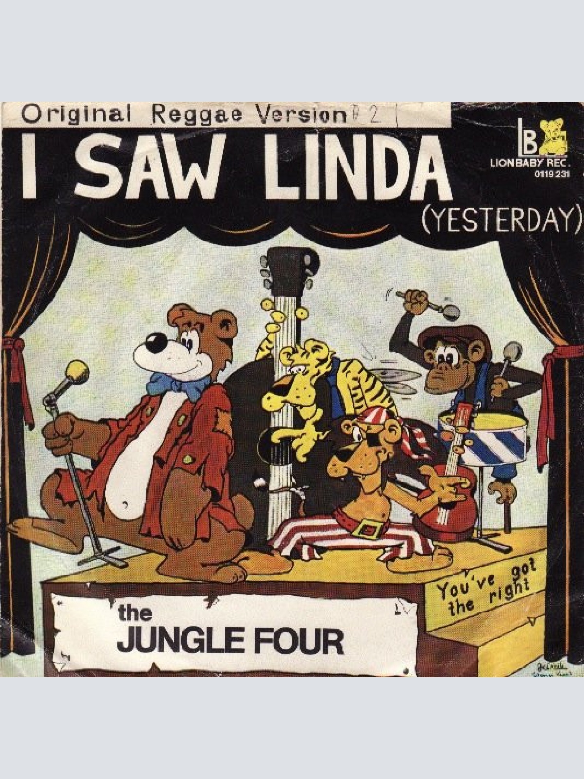 Vinyl / Jungle Four - I Saw Linda (Yesterday)