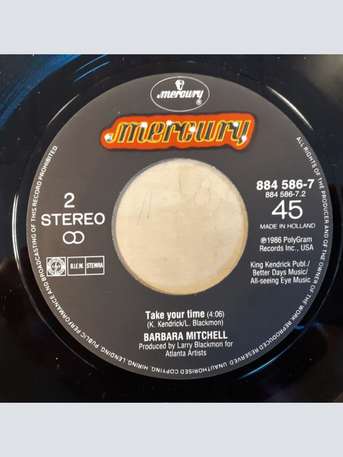 Vinyl / Barbara Mitchell - Ace Of My Heart