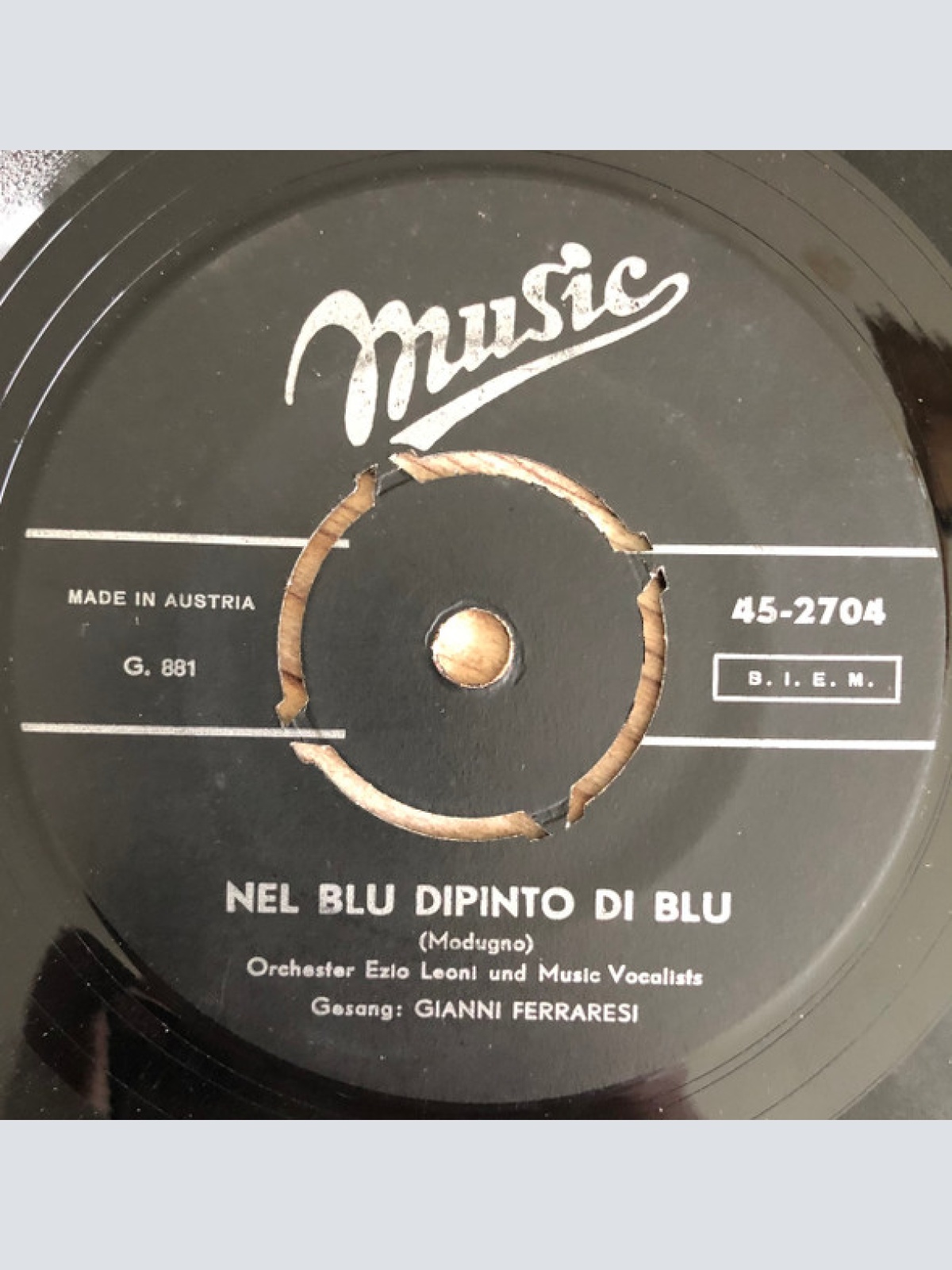 Vinyl / Gianni Ferraresi - Piccolissima Serenata