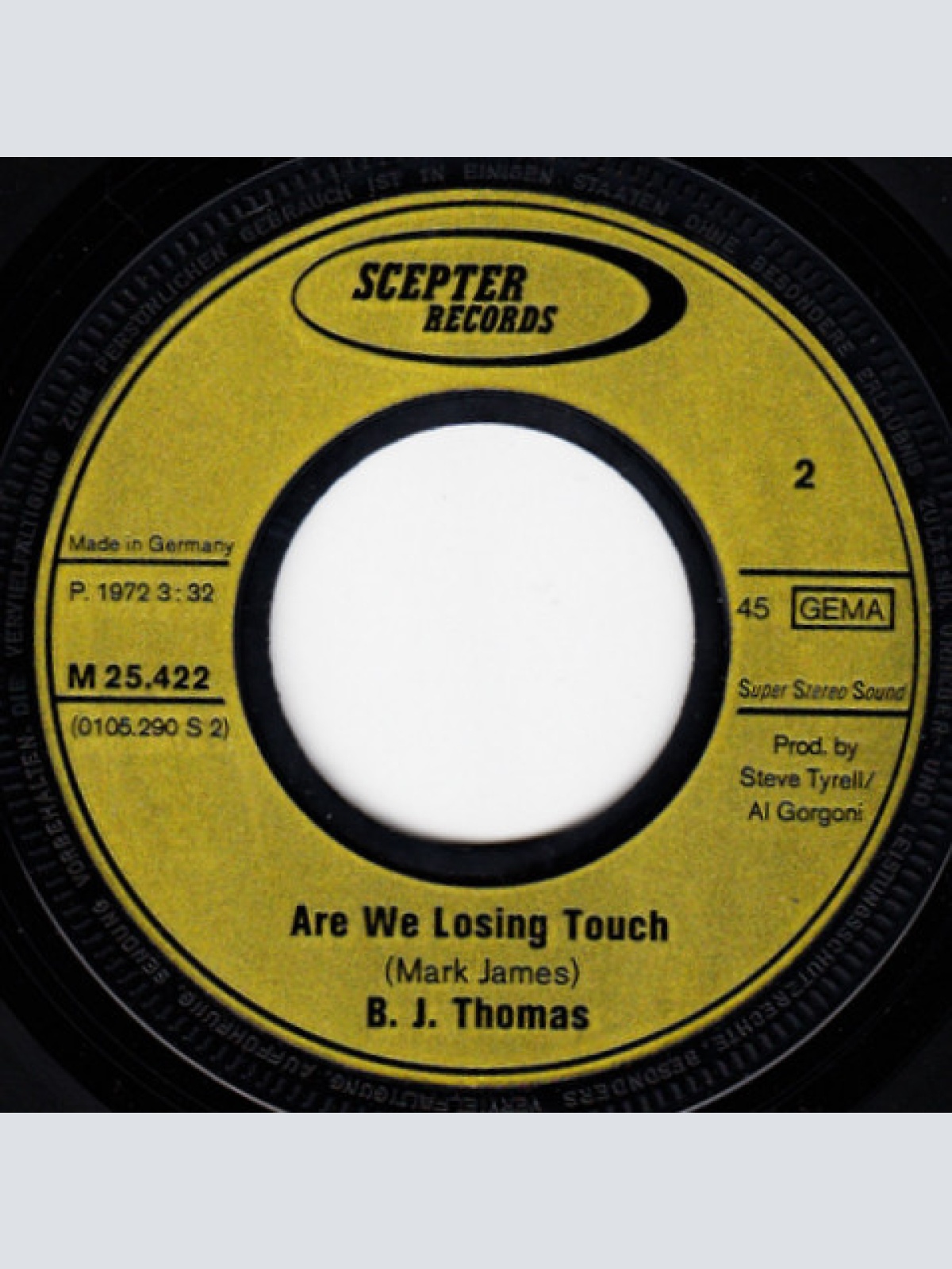 Vinyl / B.J. Thomas - Rock & Roll Lullaby