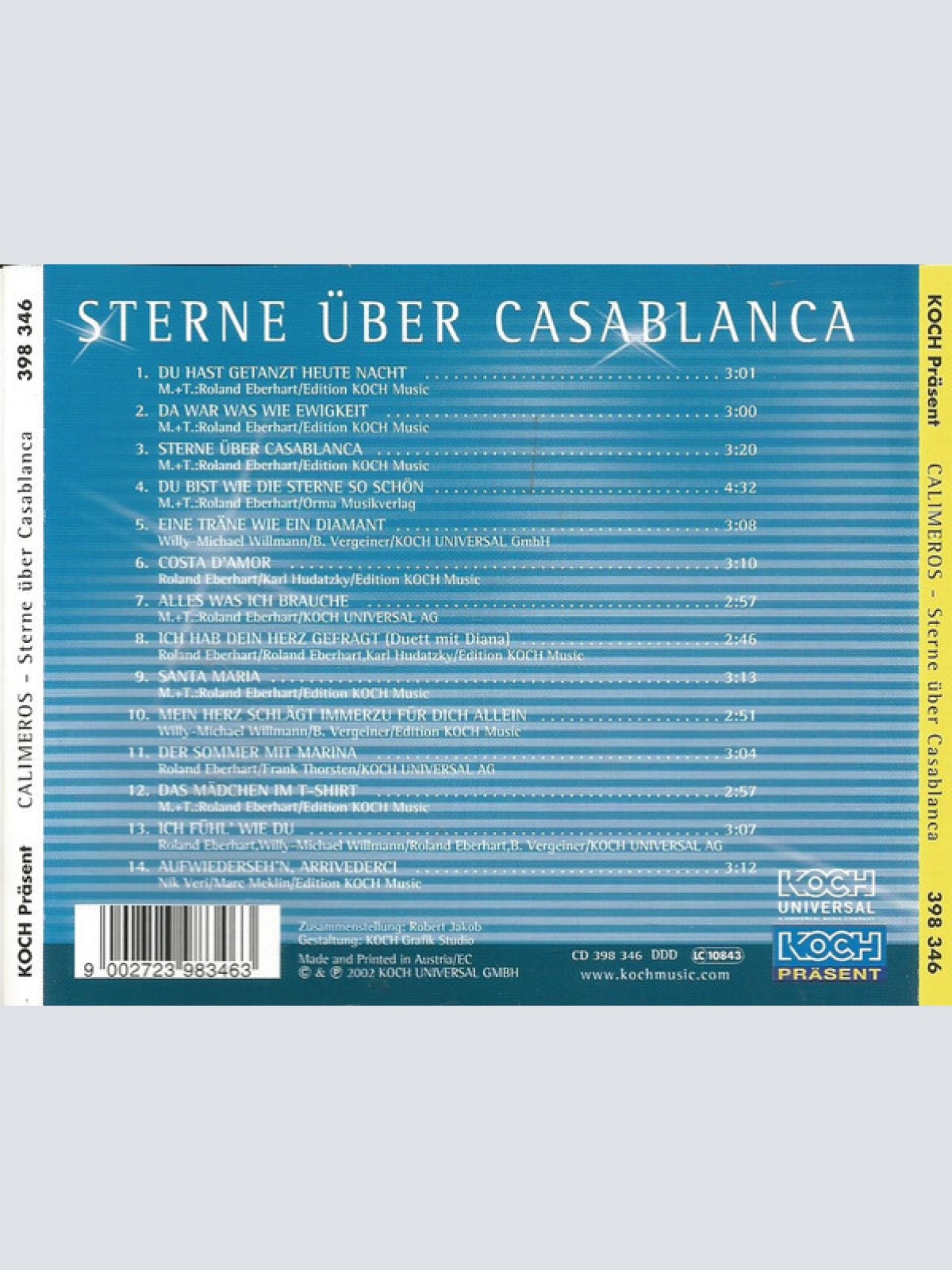 CD / Calimeros - Sterne Über Casablanca